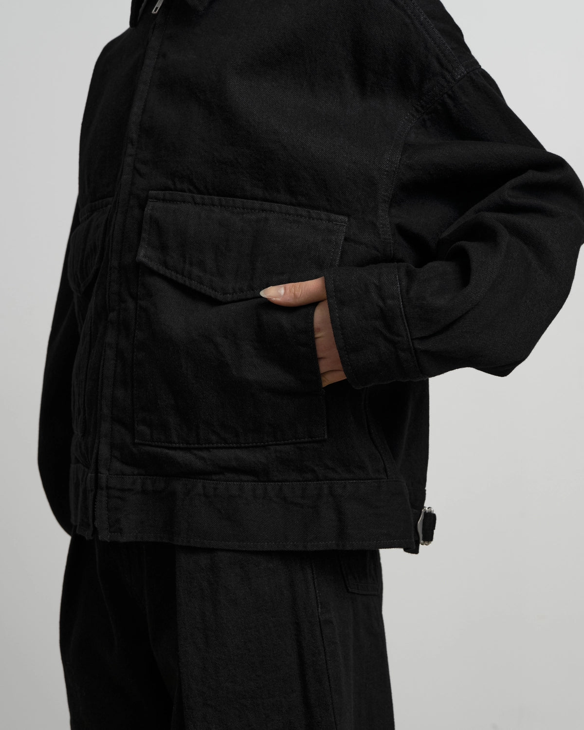 Graphpaper / Selvage Denim Zip Jacket (GU263-20056RB)