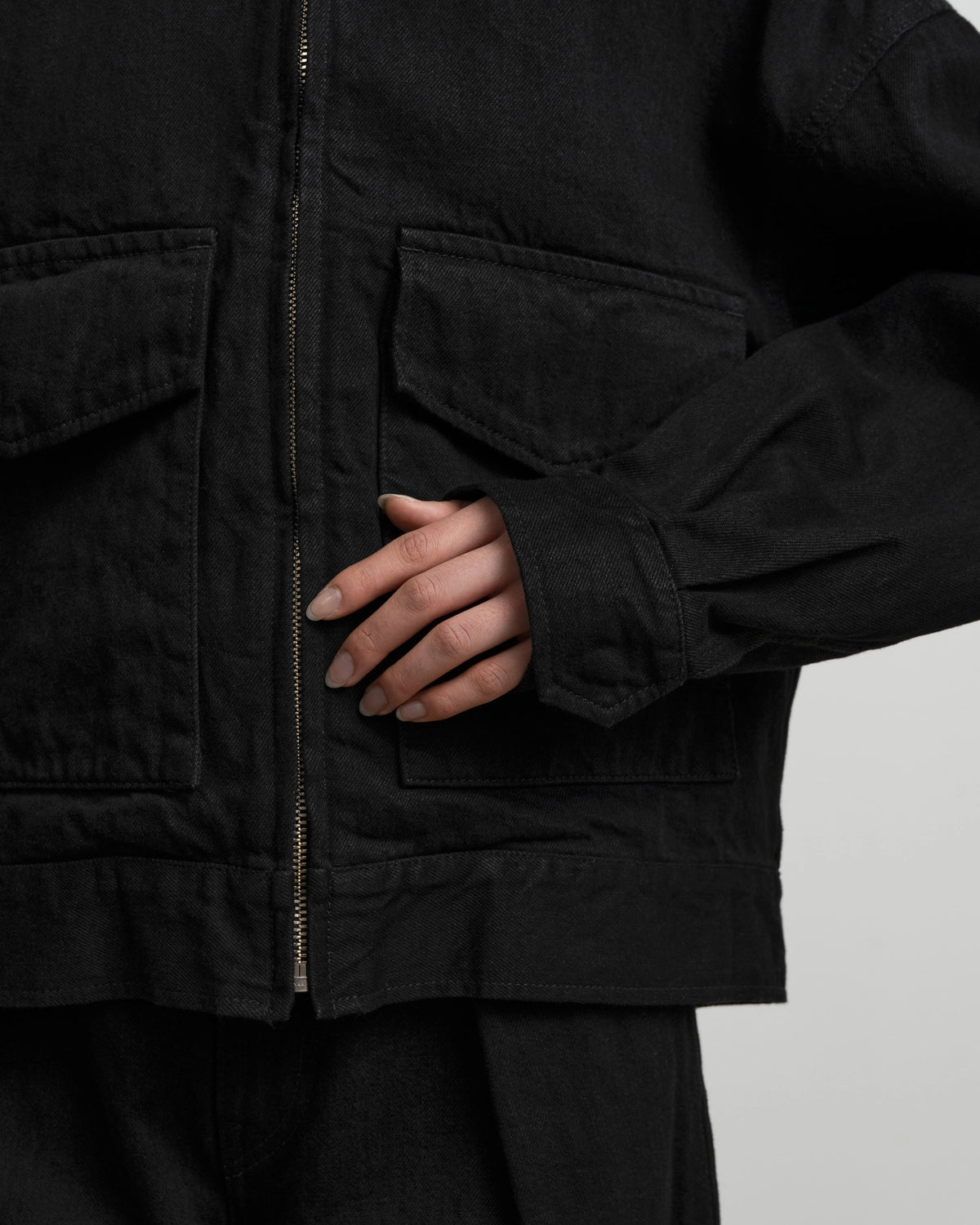 Graphpaper / Selvage Denim Zip Jacket (GU263-20056RB)