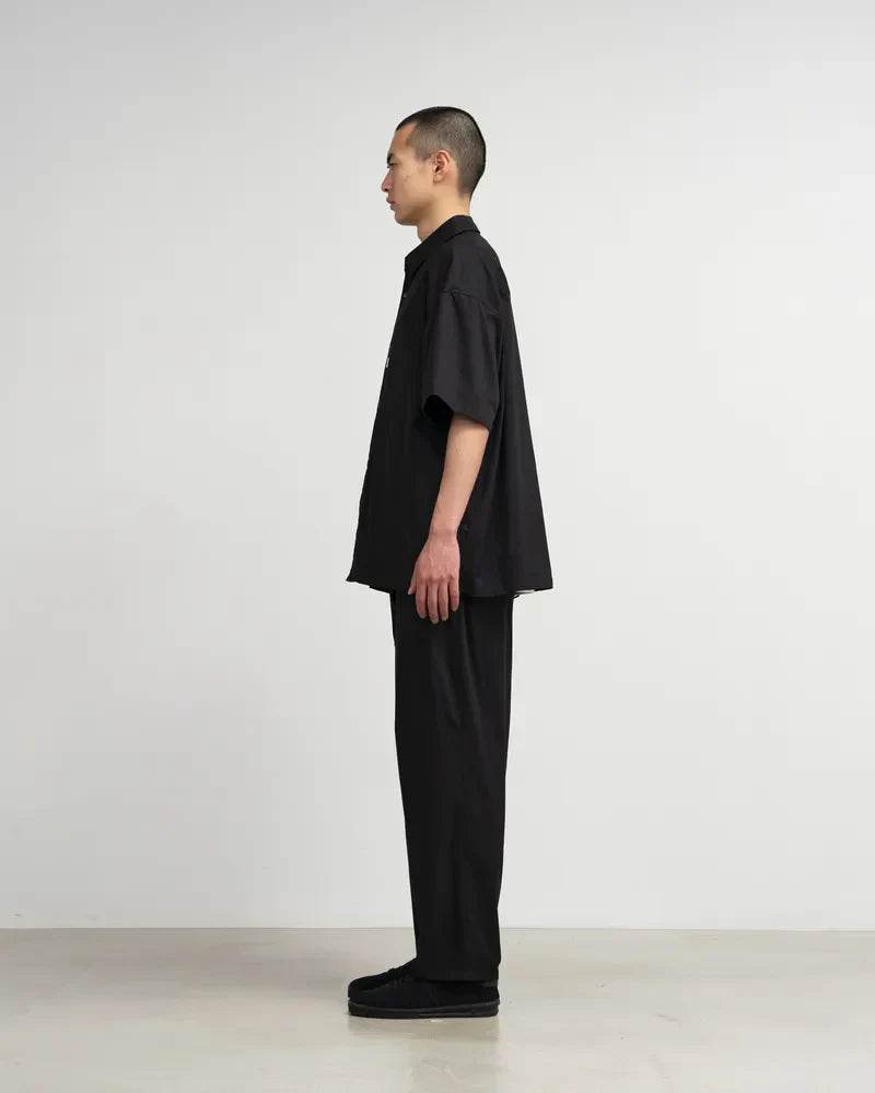 Graphpaper / Solotex Twill S/S Oversized Box Shirt (GM242-50012B)