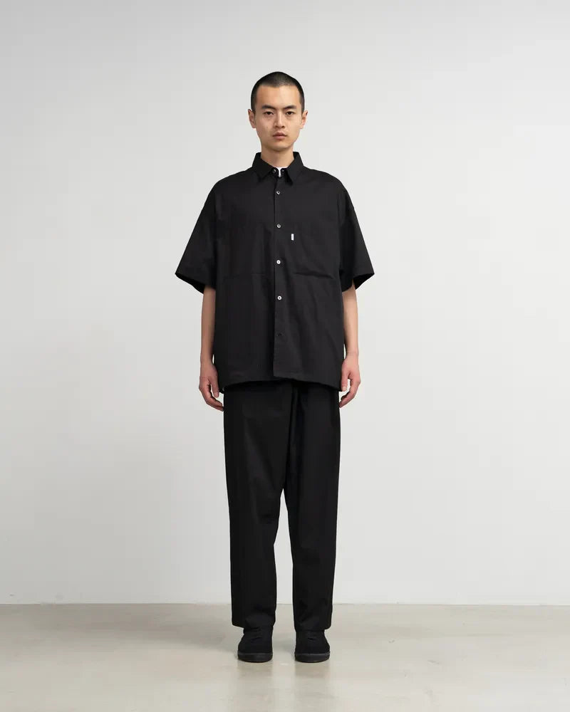 Graphpaper / Solotex Twill S/S Oversized Box Shirt (GM242-50012B)