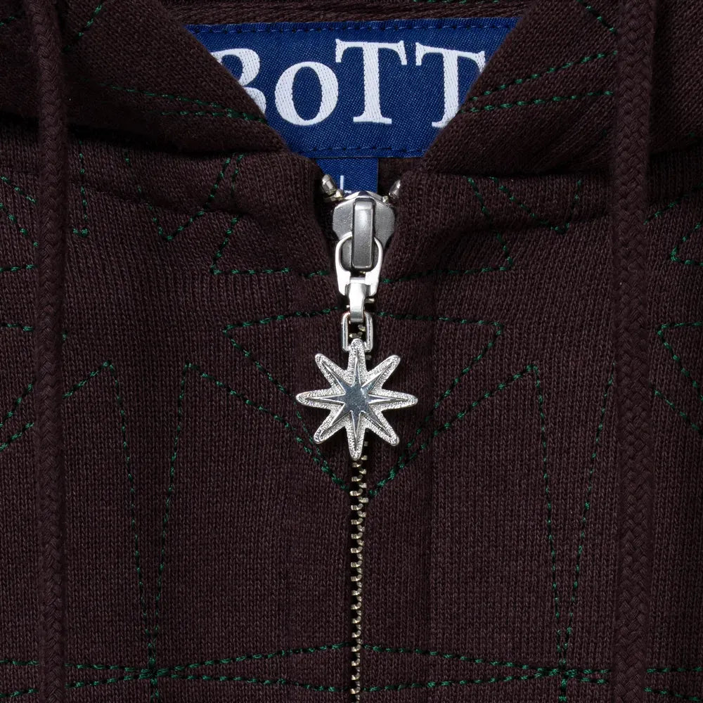 BoTT / Sparkle Stitch Zip Hoodie