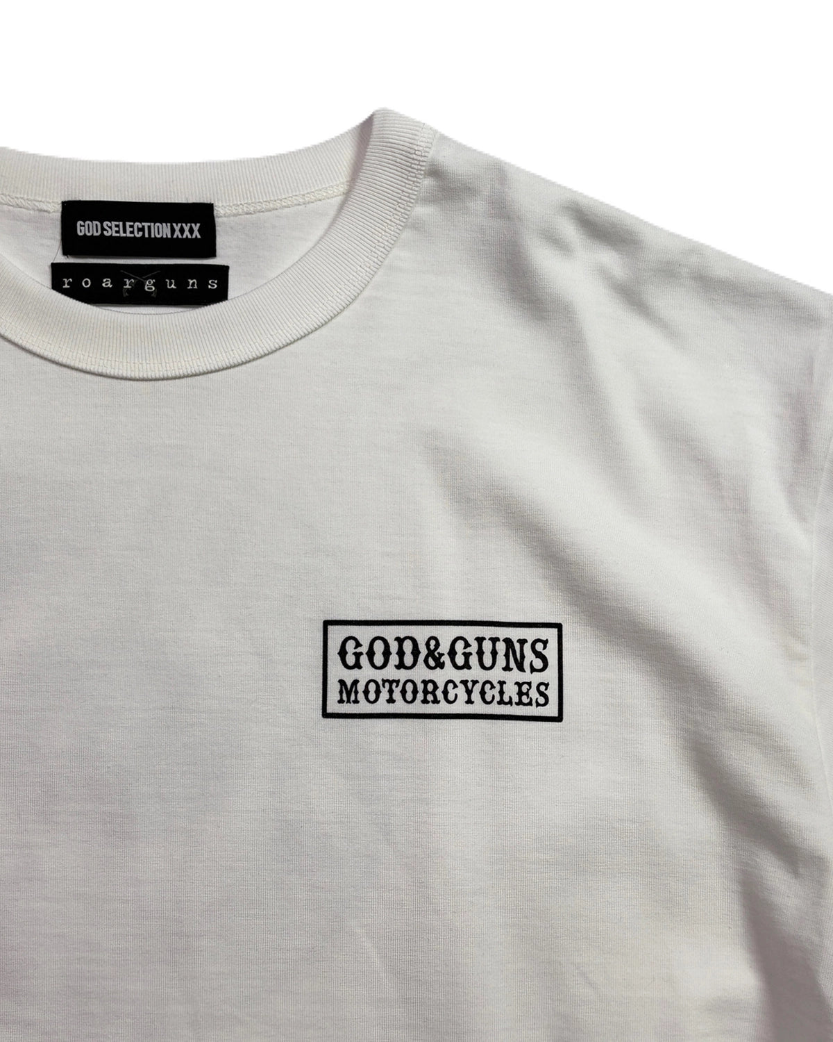 GOD SELECTION XXX × roarguns / L/S T-SHIRT (GX-S26-RCS-01)