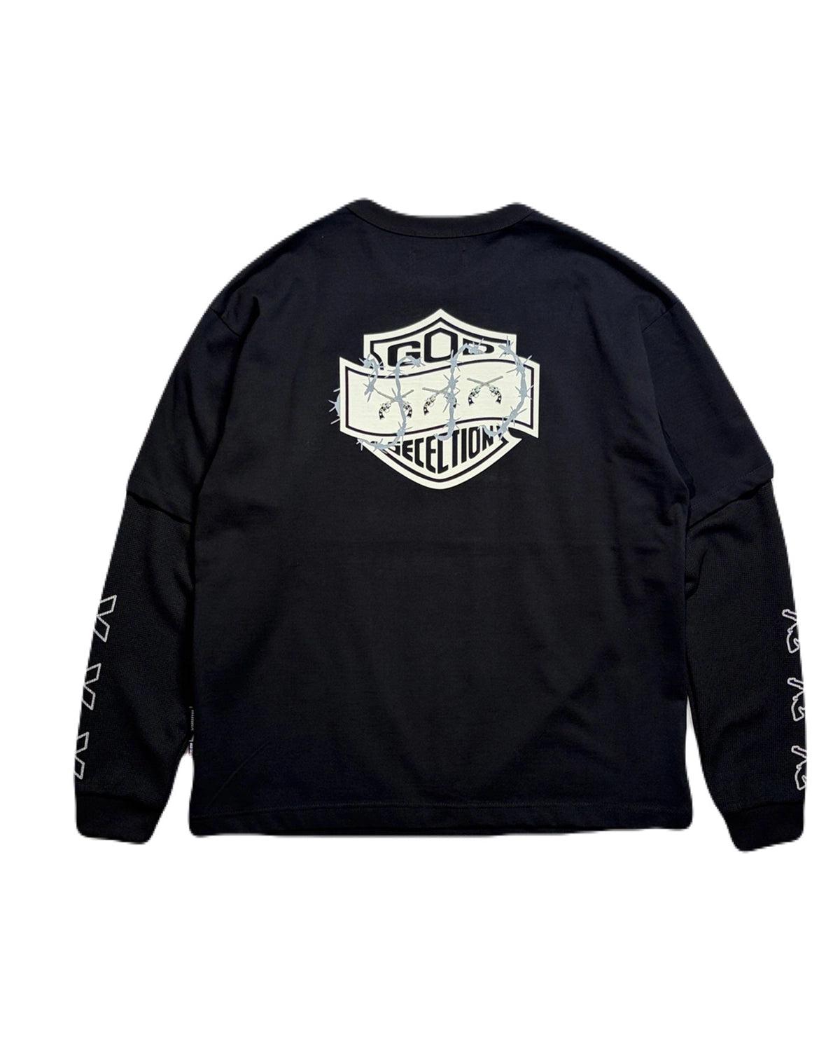 GOD SELECTION XXX × roarguns / L/S T-SHIRT (GX-S26-RCS-02)