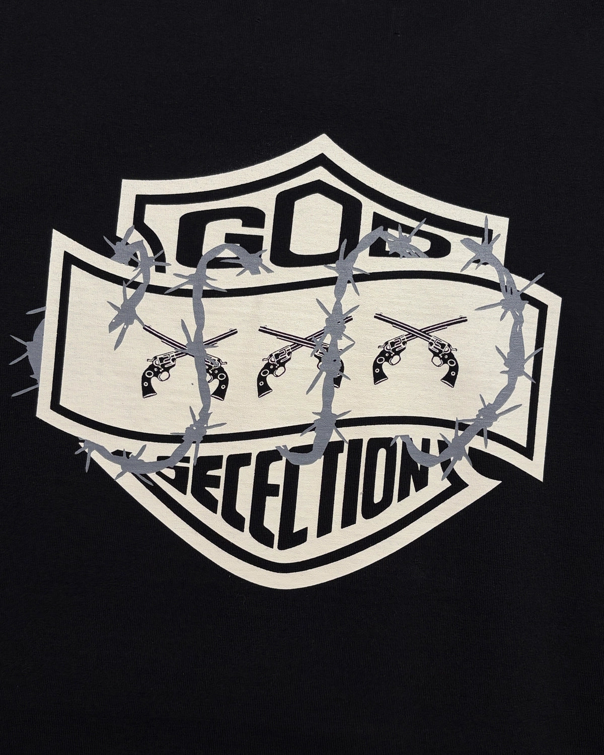GOD SELECTION XXX × roarguns / L/S T-SHIRT (GX-S26-RCS-02)