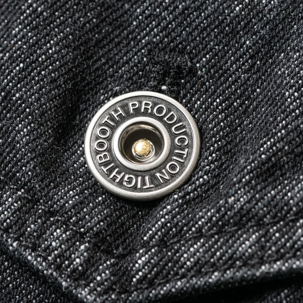 TIGHTBOOTH / LABEL LOGO DENIM JACKET (00008712)