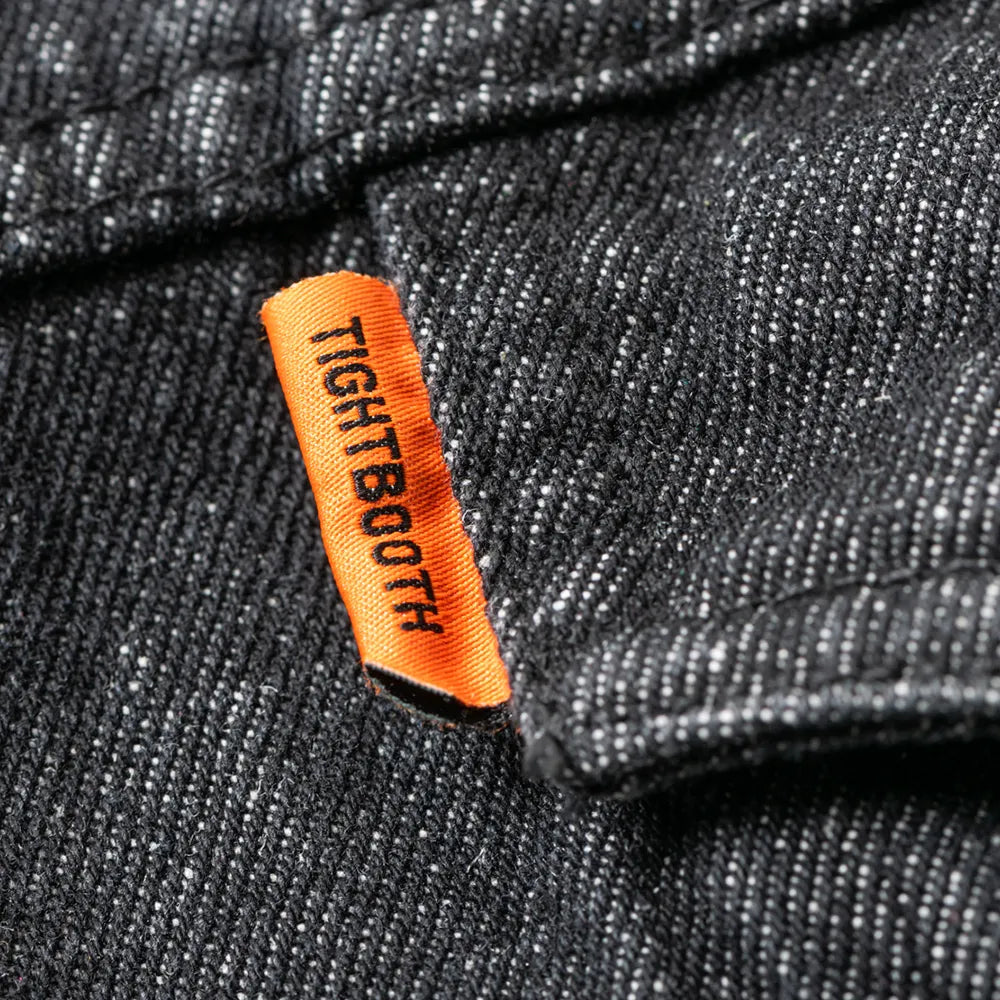 TIGHTBOOTH / LABEL LOGO DENIM JACKET (00008712)