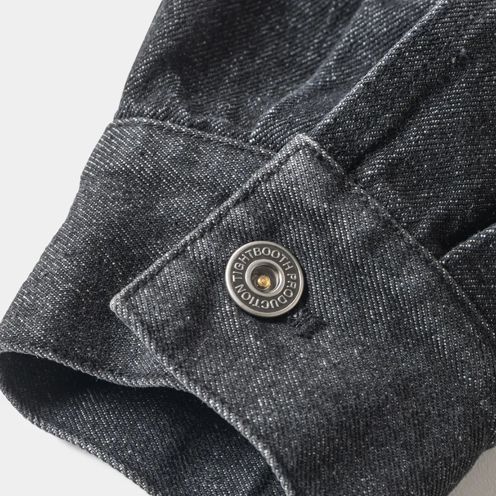 TIGHTBOOTH / LABEL LOGO DENIM JACKET (00008712)