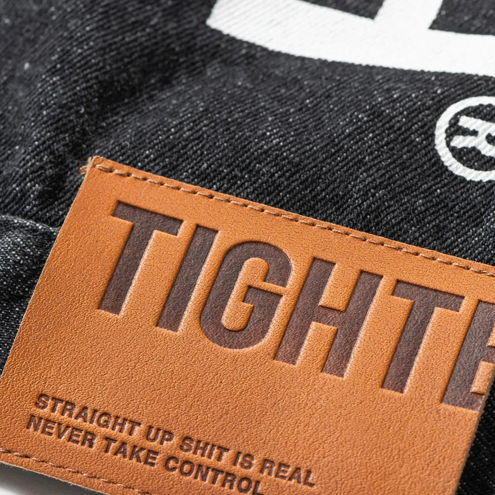 TIGHTBOOTH / LABEL LOGO DENIM JACKET (00008712)