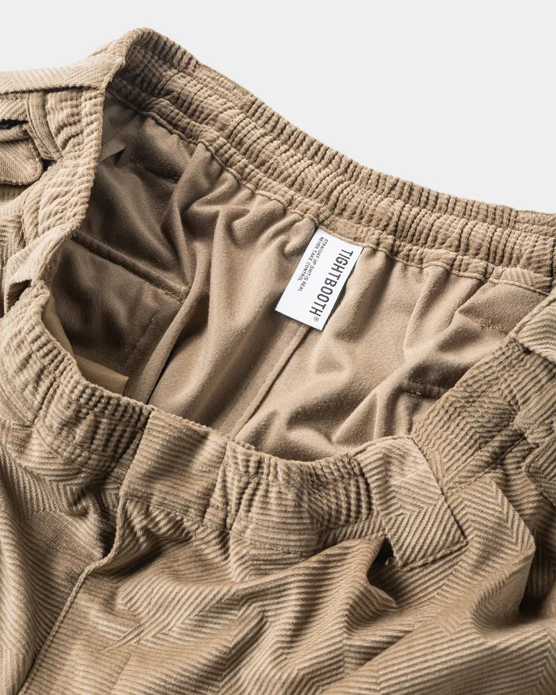 TIGHTBOOTH / GEOMETRIC CORD SNOW PANTS (00008744)