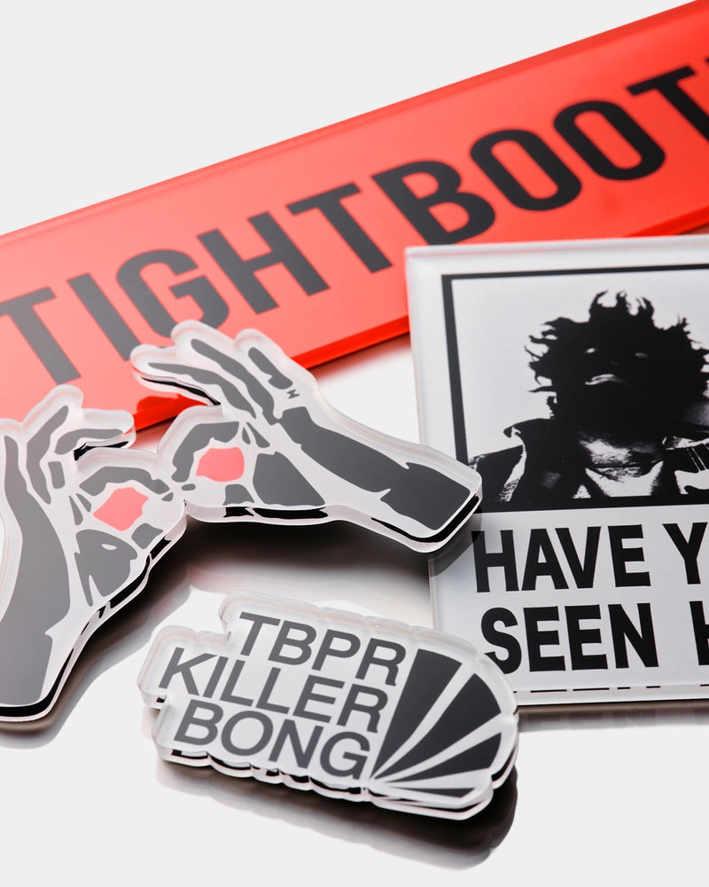 TIGHTBOOTH × KILLER BONG  / ACRYLIC MAGNET SET (FW24-TBKB15)