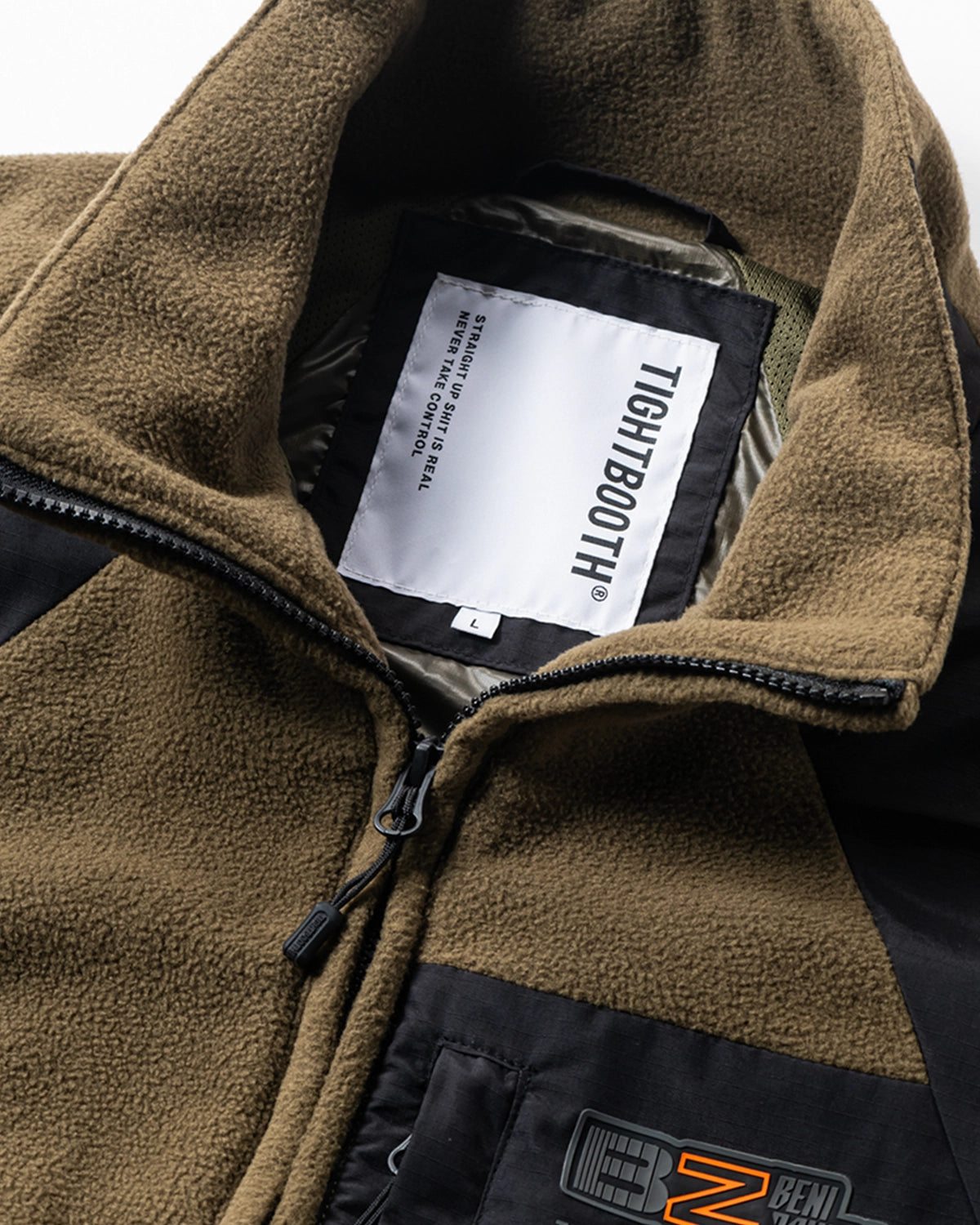 TIGHTBOOTH × 紅桜 / NYLON PANEL FLEECE JKT (20TH-JK02)