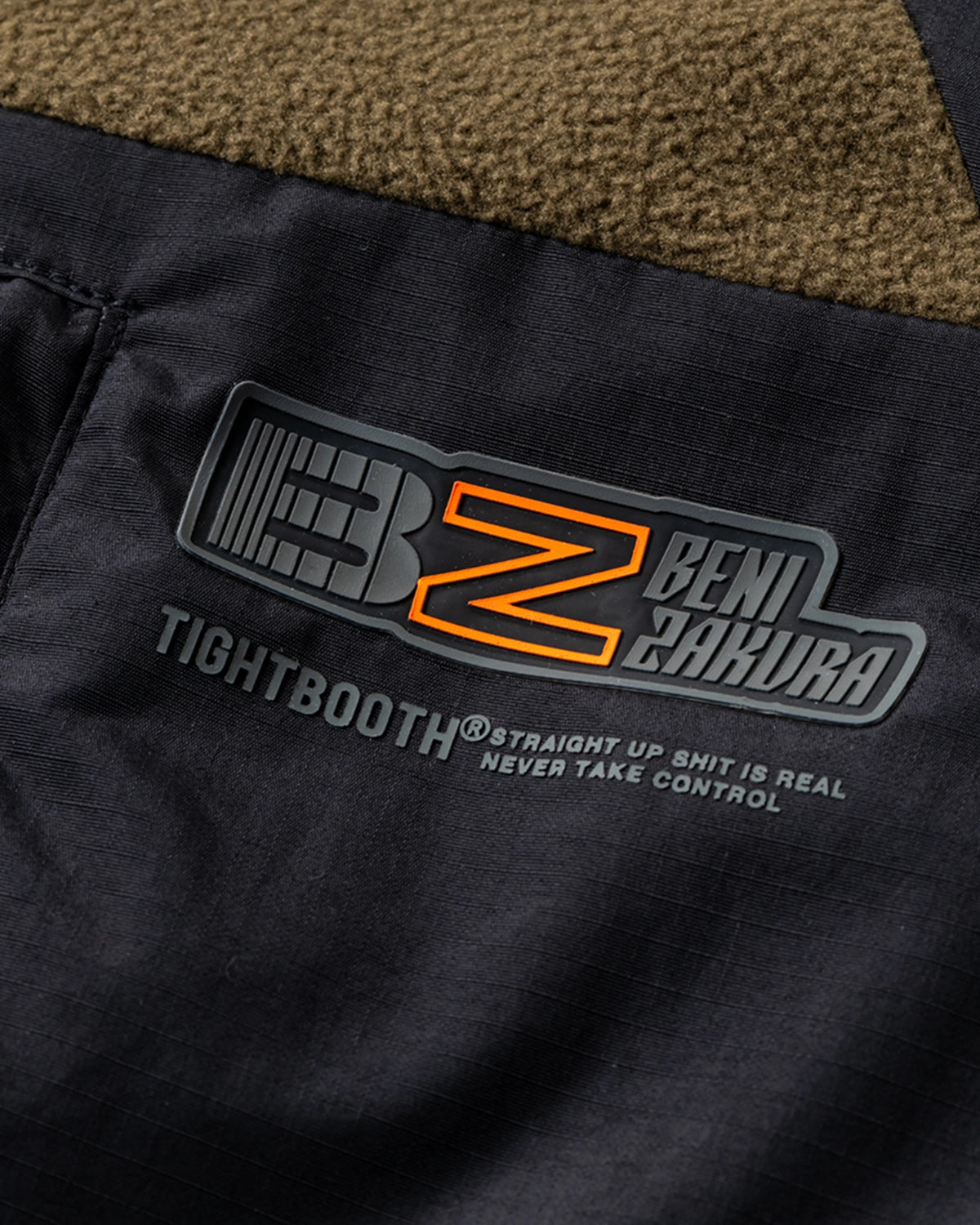 TIGHTBOOTH × 紅桜 / NYLON PANEL FLEECE JKT (20TH-JK02)