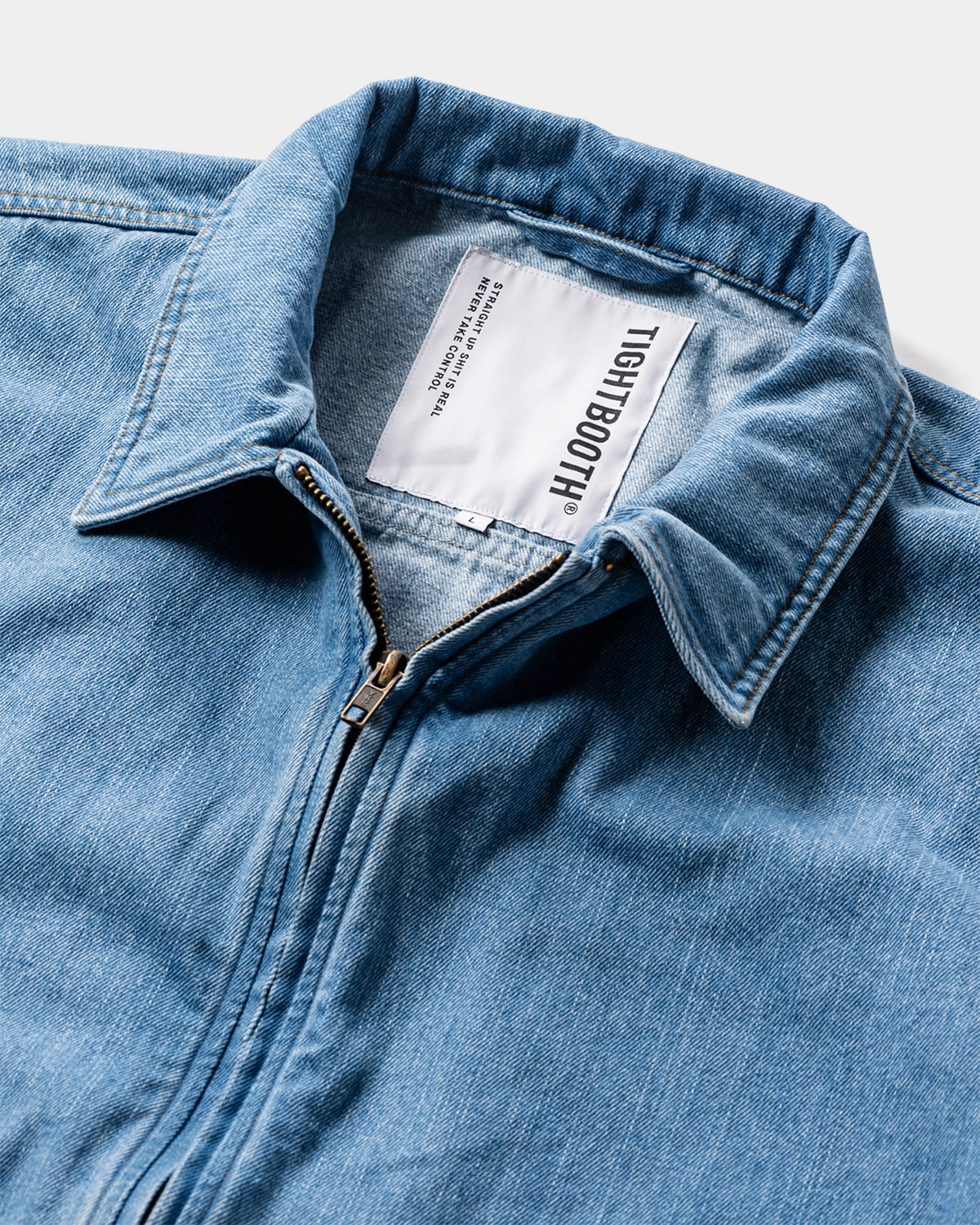 TIGHTBOOTH / DENIM DRIZZLER JACKET (SS25-JK03)