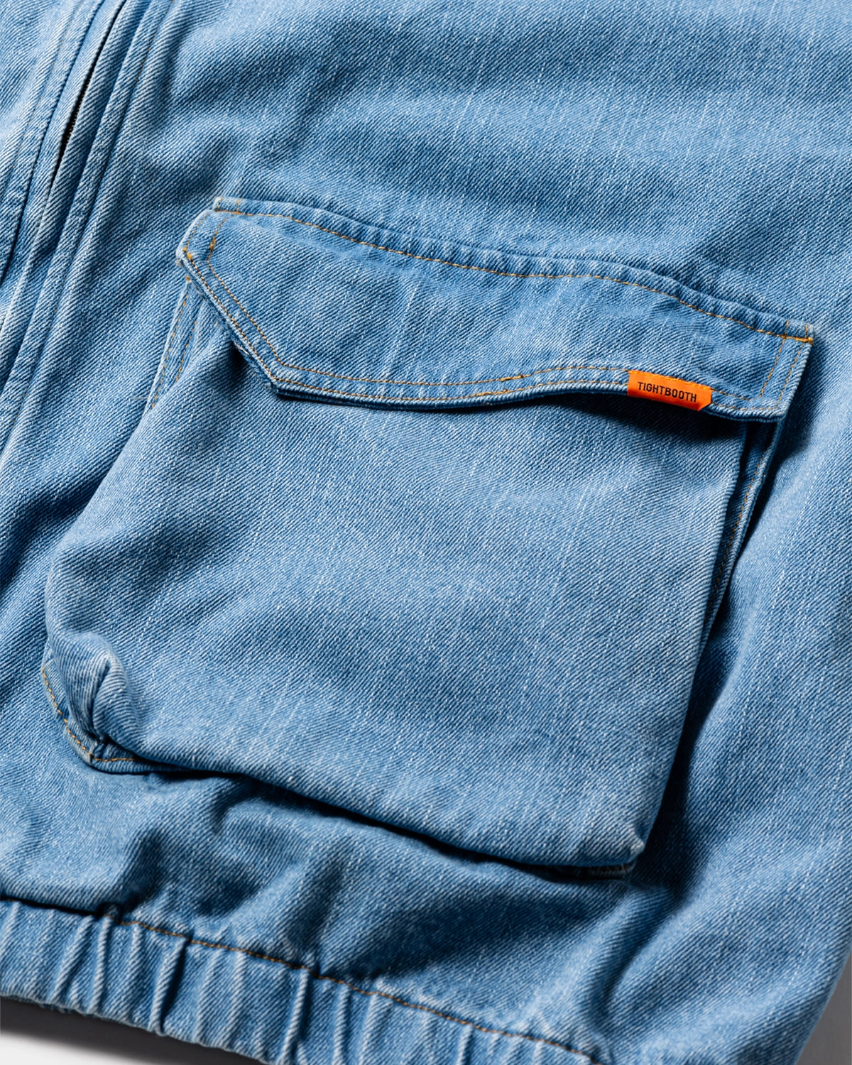 TIGHTBOOTH / DENIM DRIZZLER JACKET (SS25-JK03)