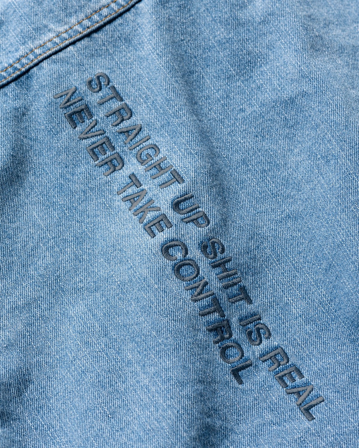 TIGHTBOOTH / DENIM DRIZZLER JACKET (SS25-JK03)