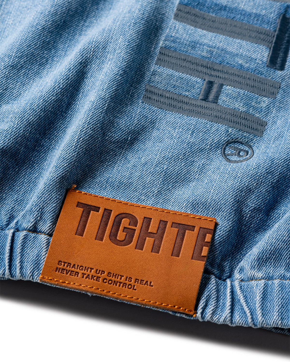 TIGHTBOOTH / DENIM DRIZZLER JACKET (SS25-JK03)