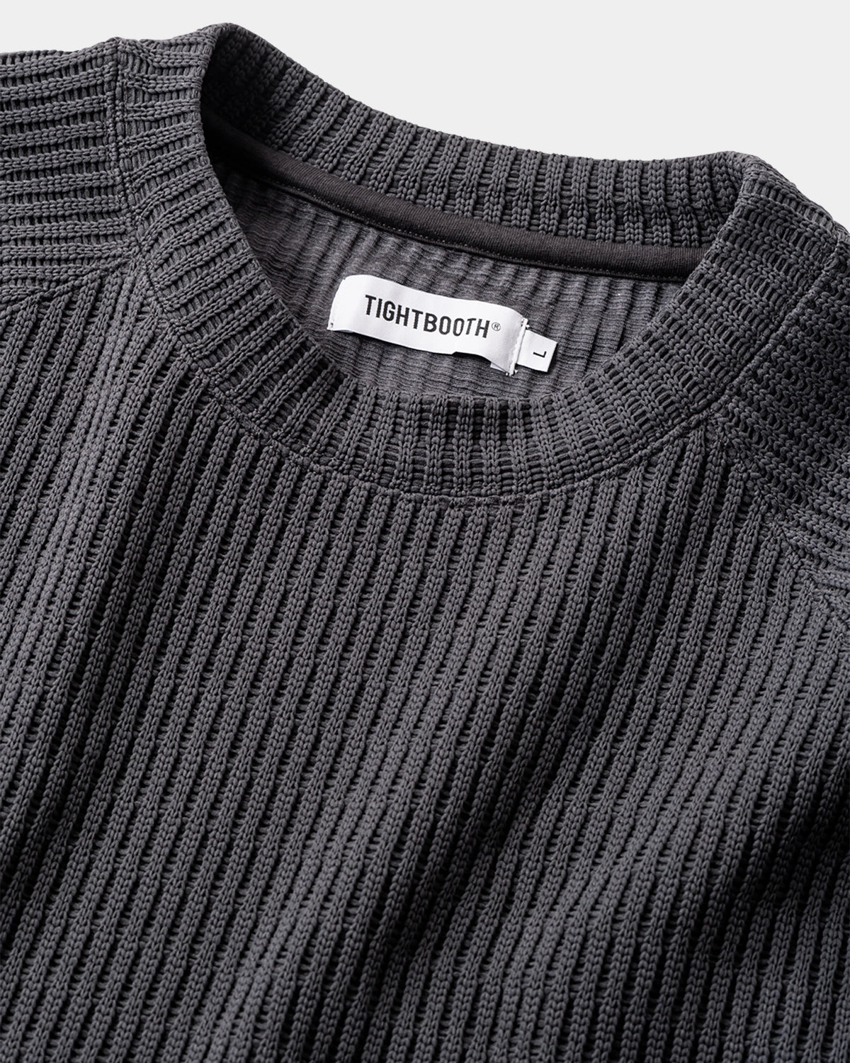 TIGHTBOOTH / MYSTERY GAUGE CREW KNIT (SS25-SW02)