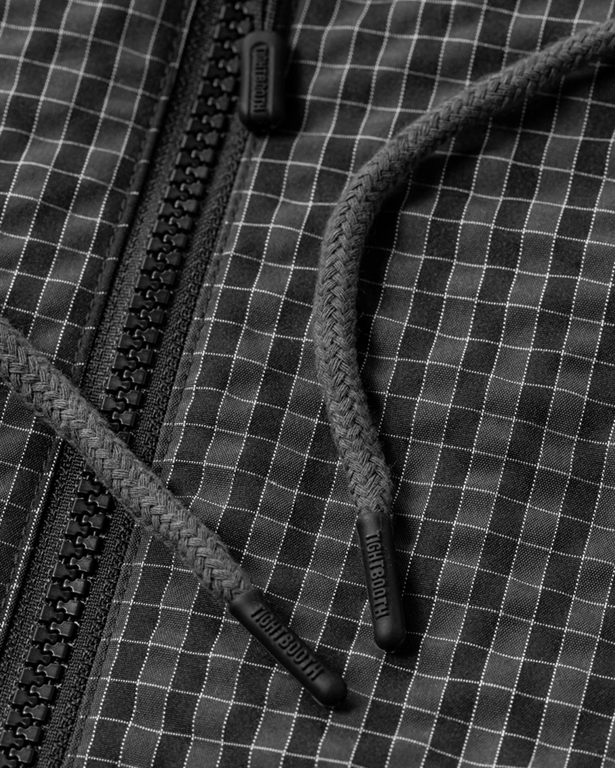 TIGHTBOOTH / RIPPLE PLAID ANORAK (SS26-JK04)
