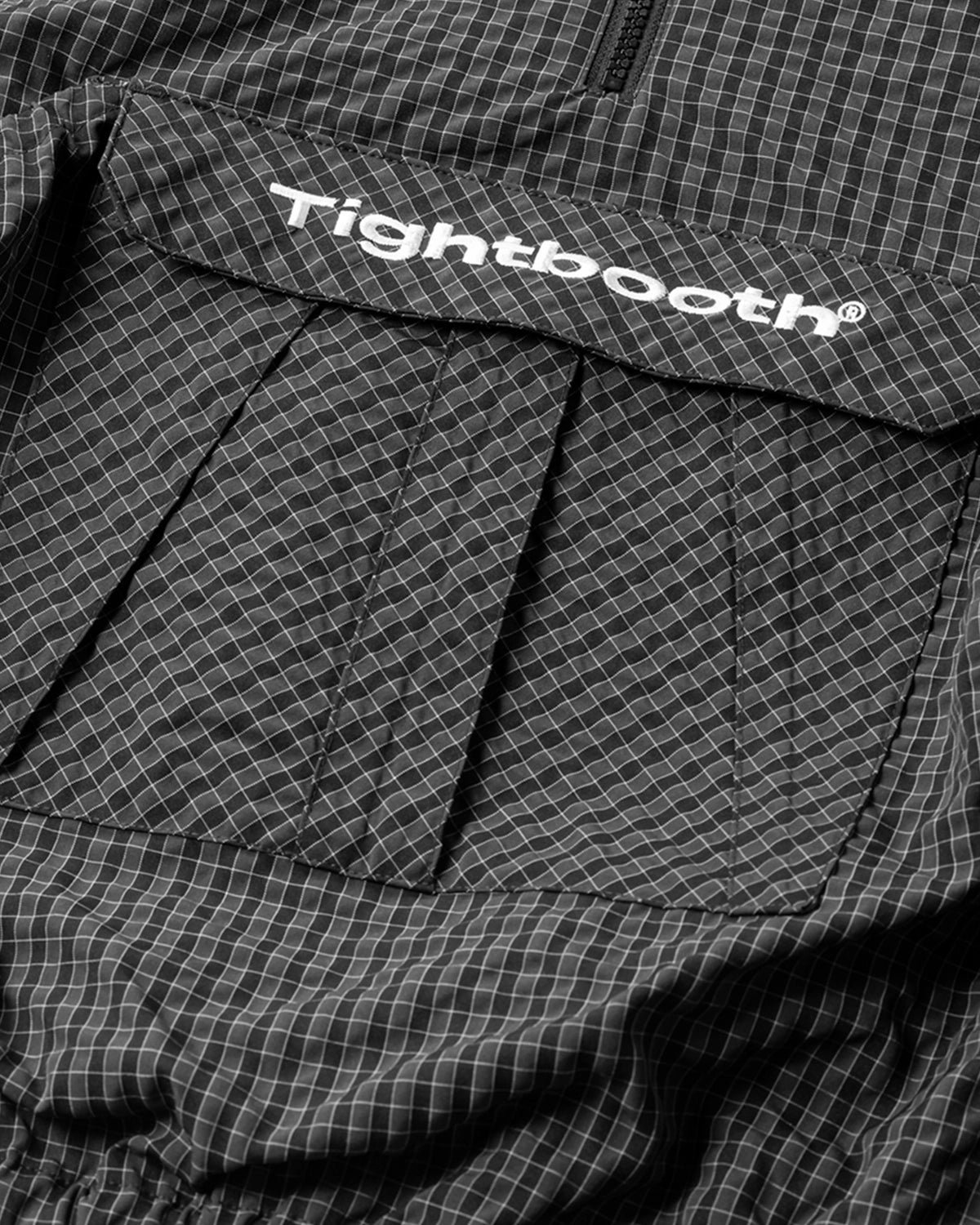 TIGHTBOOTH / RIPPLE PLAID ANORAK (SS26-JK04)