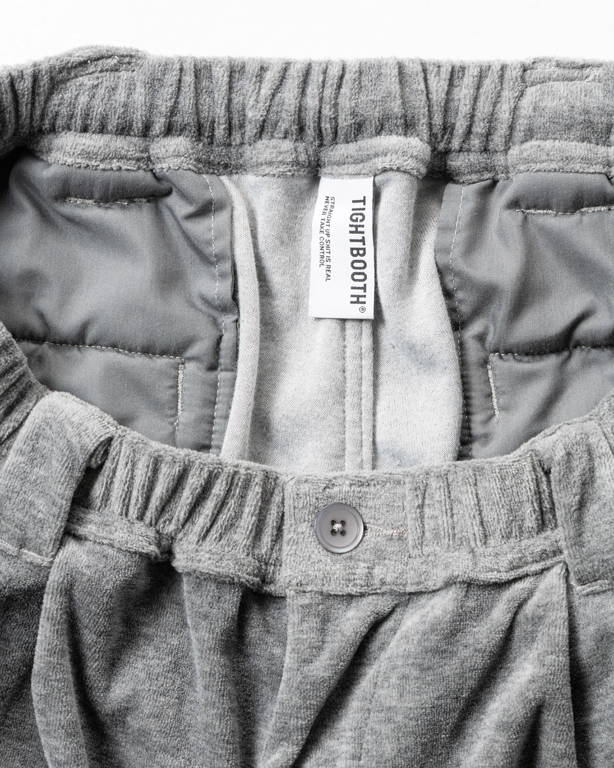 TIGHTBOOTH / VELOUR BALLOON PANTS (SS26-B06)