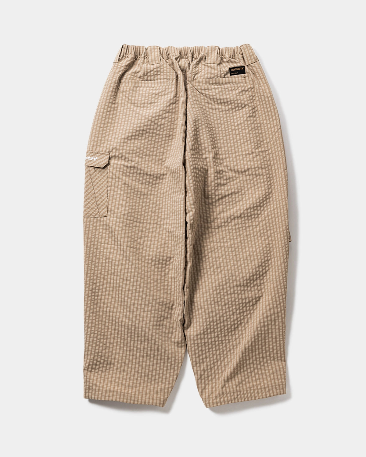 TIGHTBOOTH / RIPPLE PLAID BALLOON PANTS (SS26-B04)