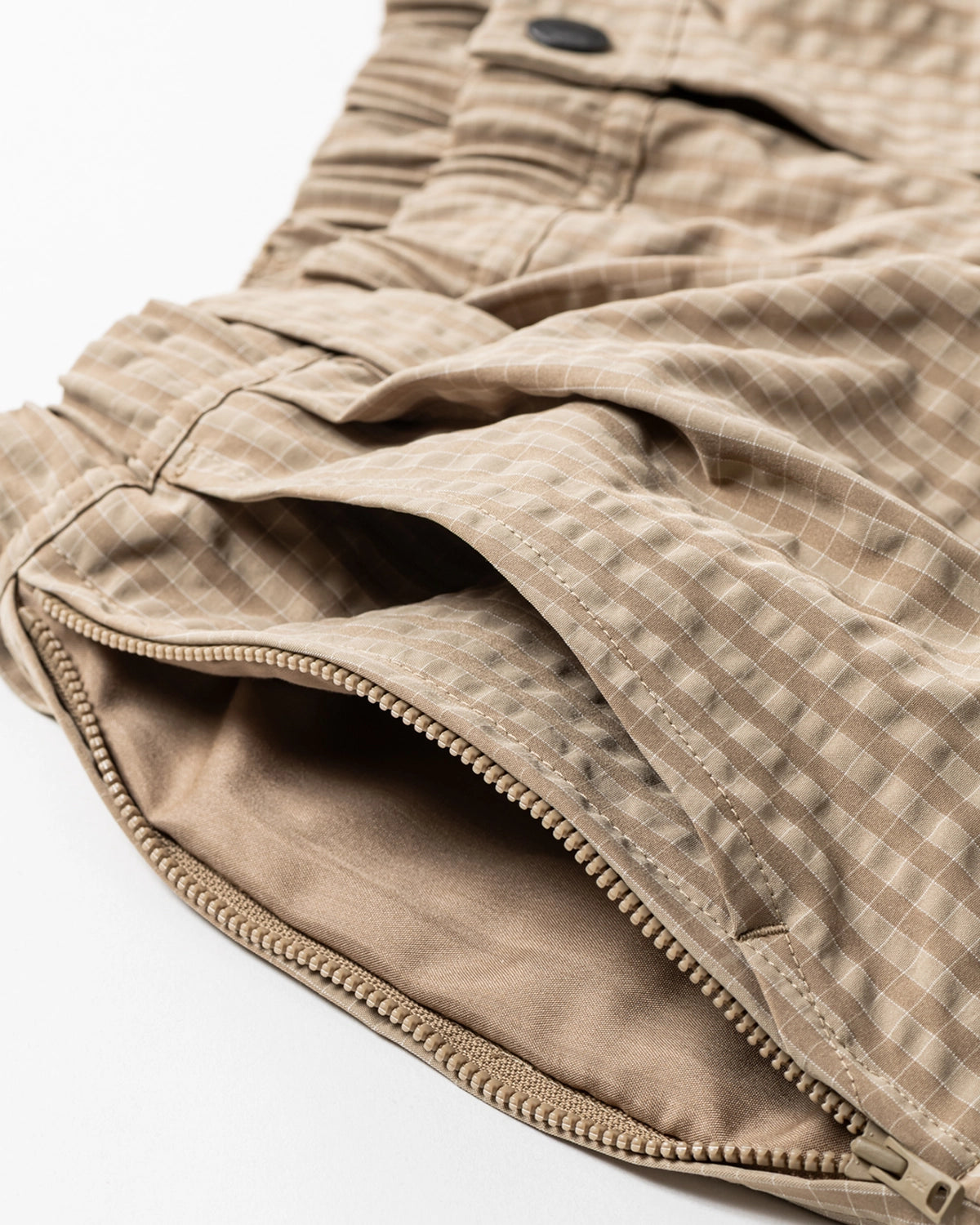 TIGHTBOOTH / RIPPLE PLAID BALLOON PANTS (SS26-B04)