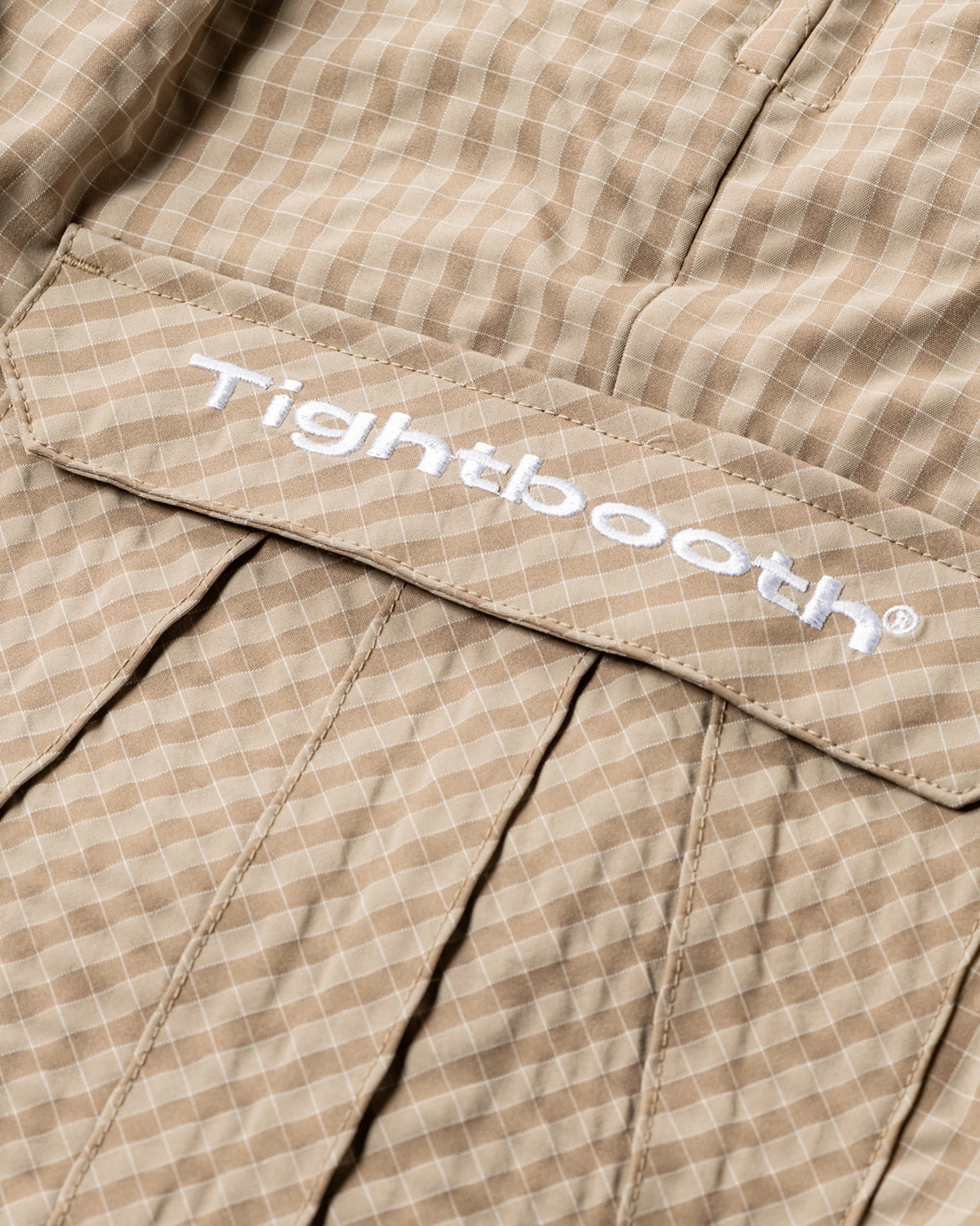 TIGHTBOOTH / RIPPLE PLAID BALLOON PANTS (SS26-B04)