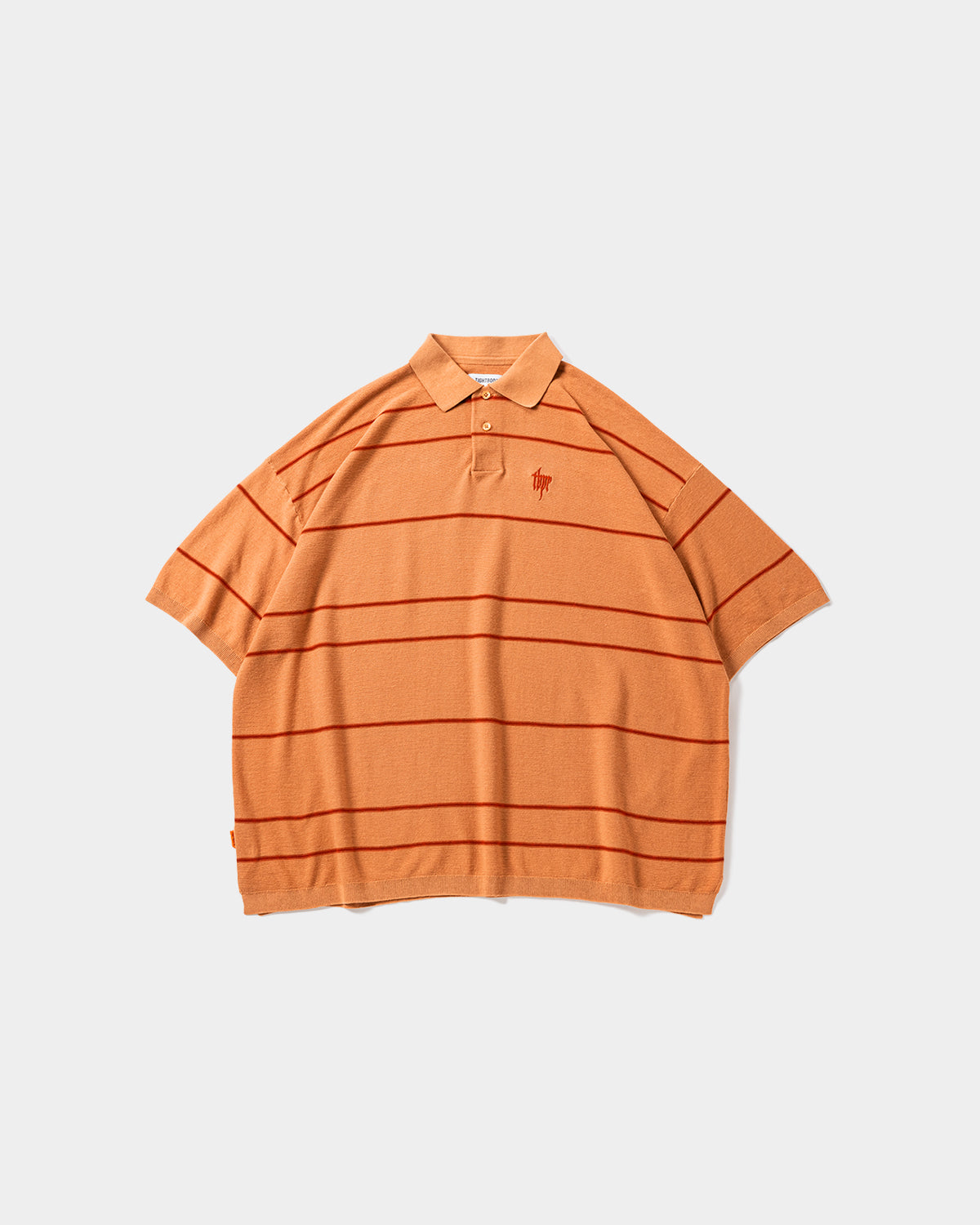 TIGHTBOOTH / BORDER KNIT POLO (SS26-KN01)
