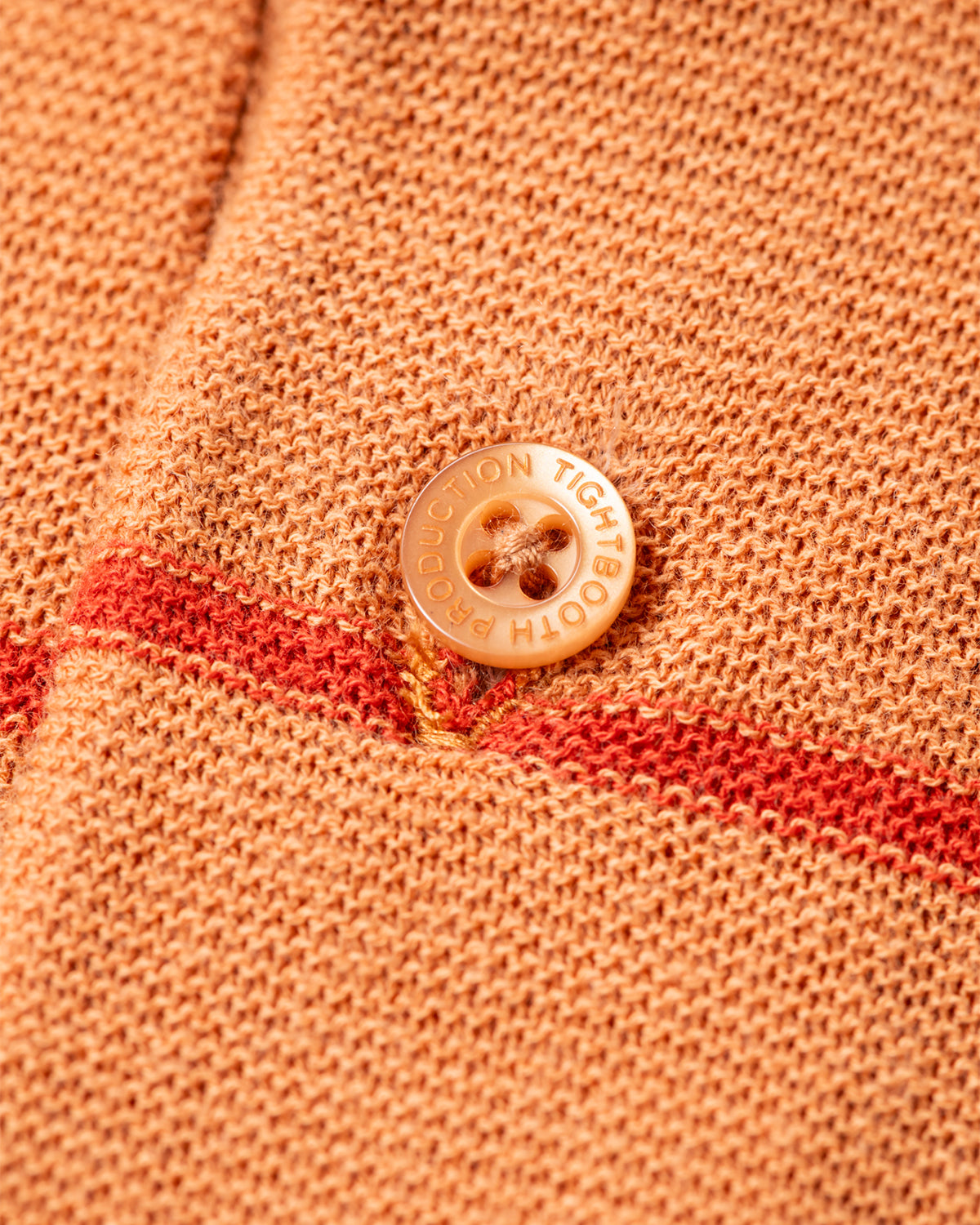 TIGHTBOOTH / BORDER KNIT POLO (SS26-KN01)