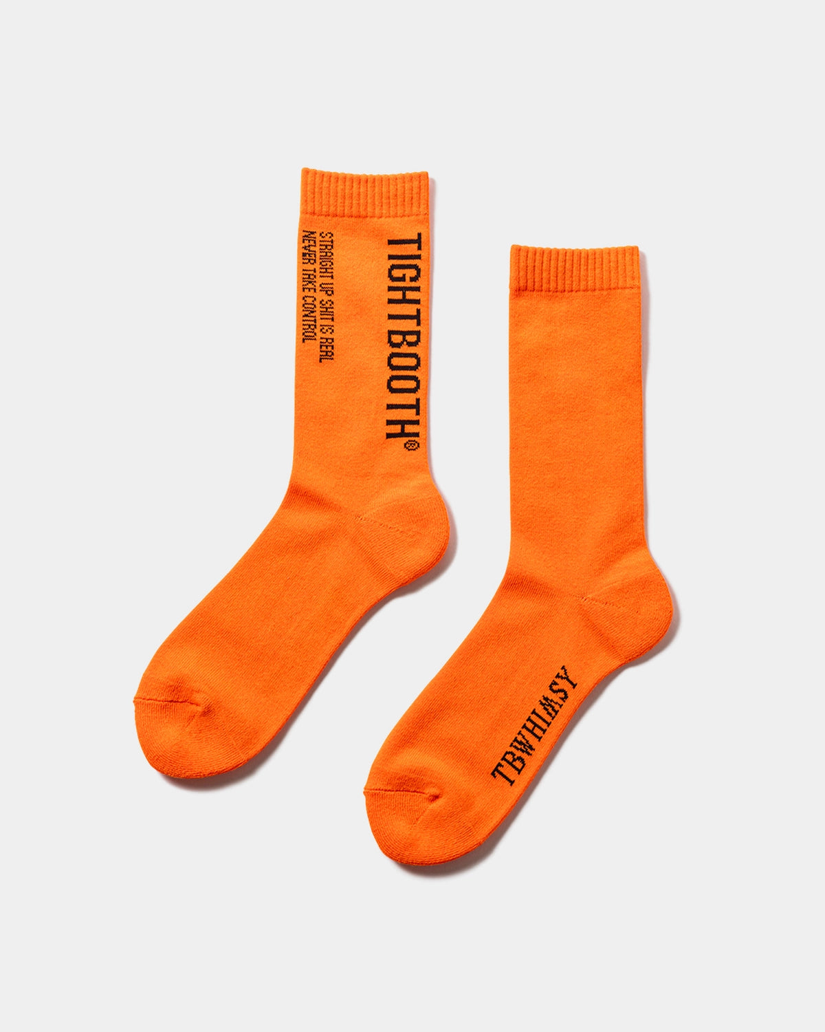 TIGHTBOOTH / LABEL LOGO SOCKS (SS26-A04)