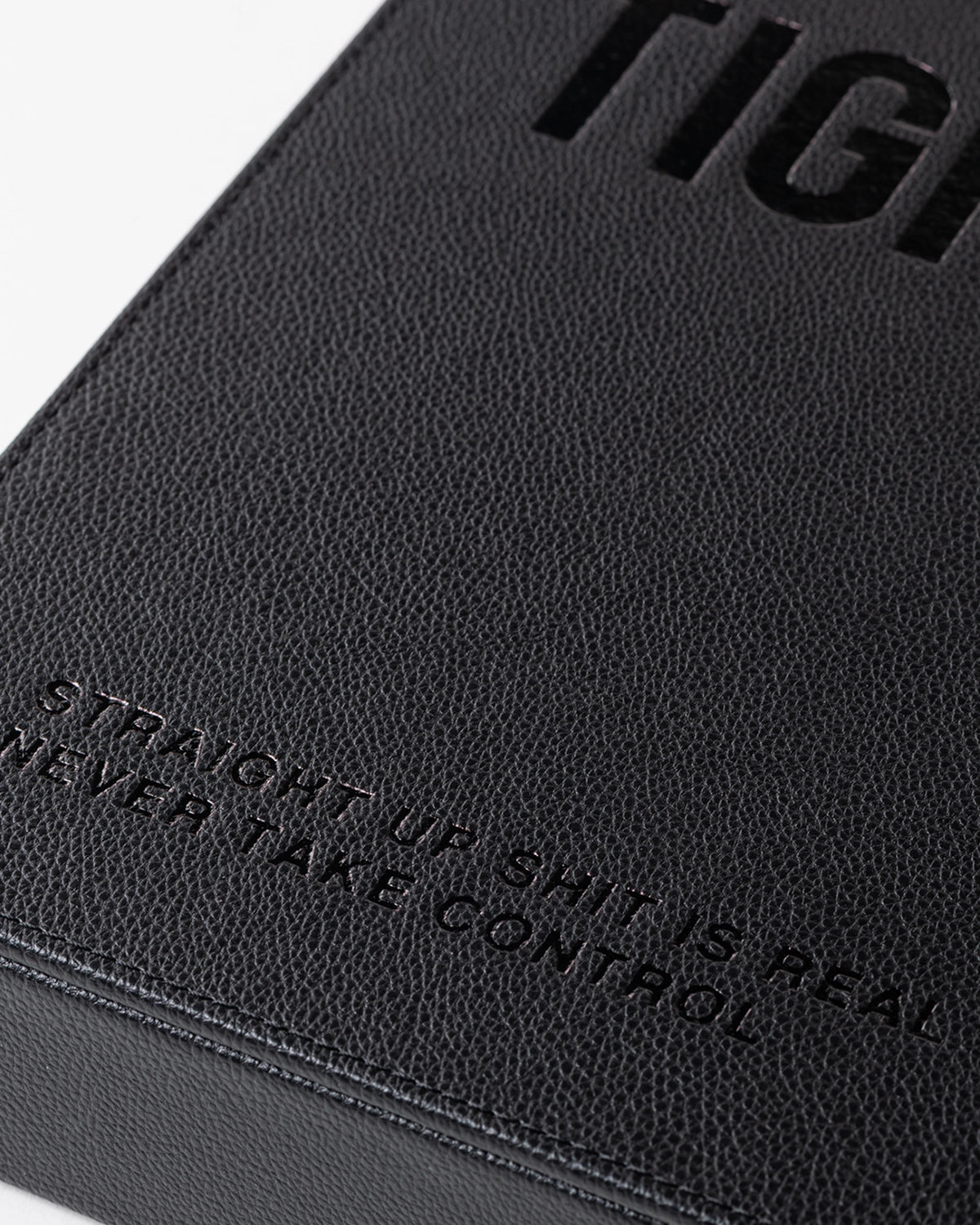 TIGHTBOOTH / LEATHER STATIONERY BOX (SS26-A13)