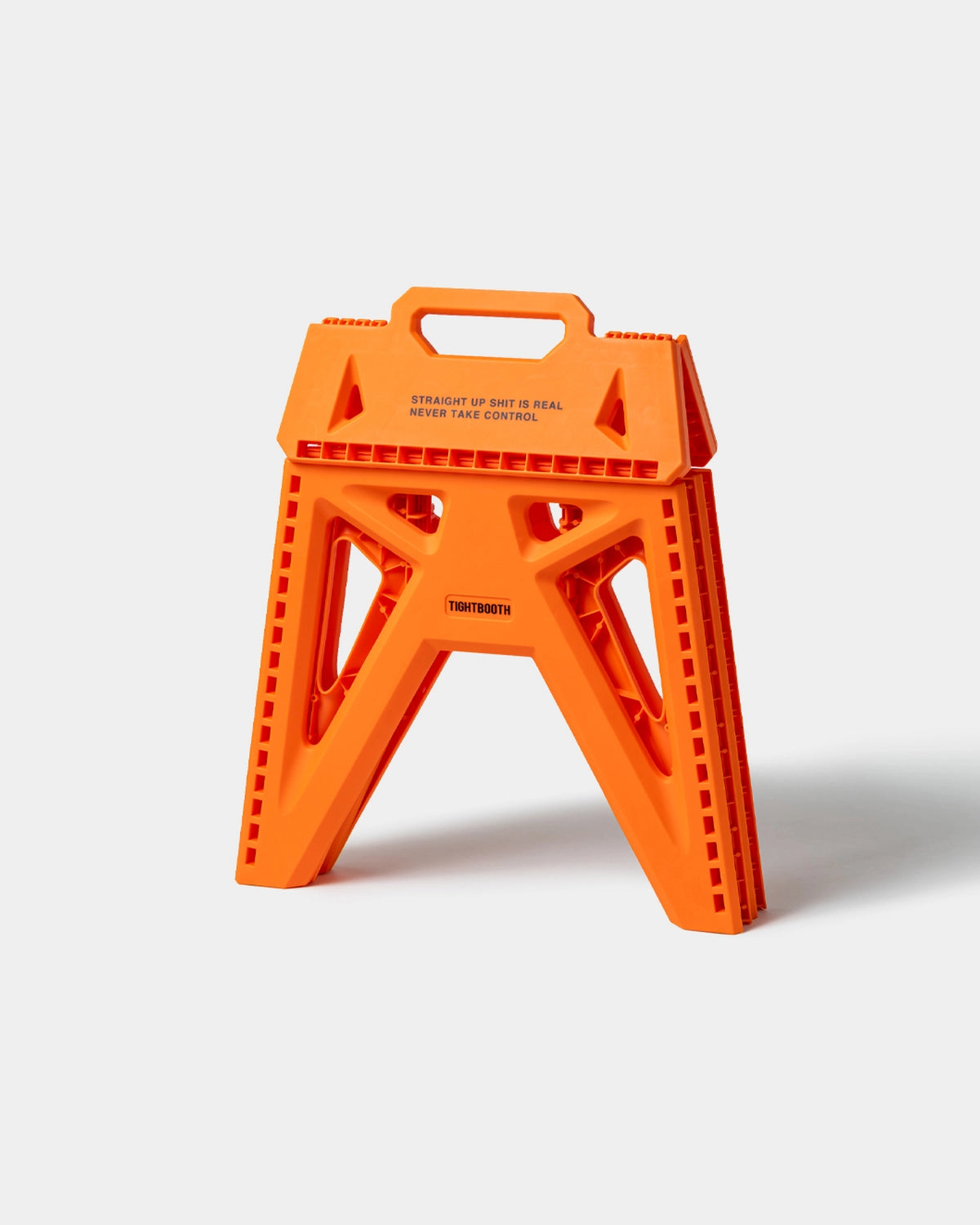 TIGHTBOOTH / LABEL LOGO FOLDING STOOL (SS26-A22)