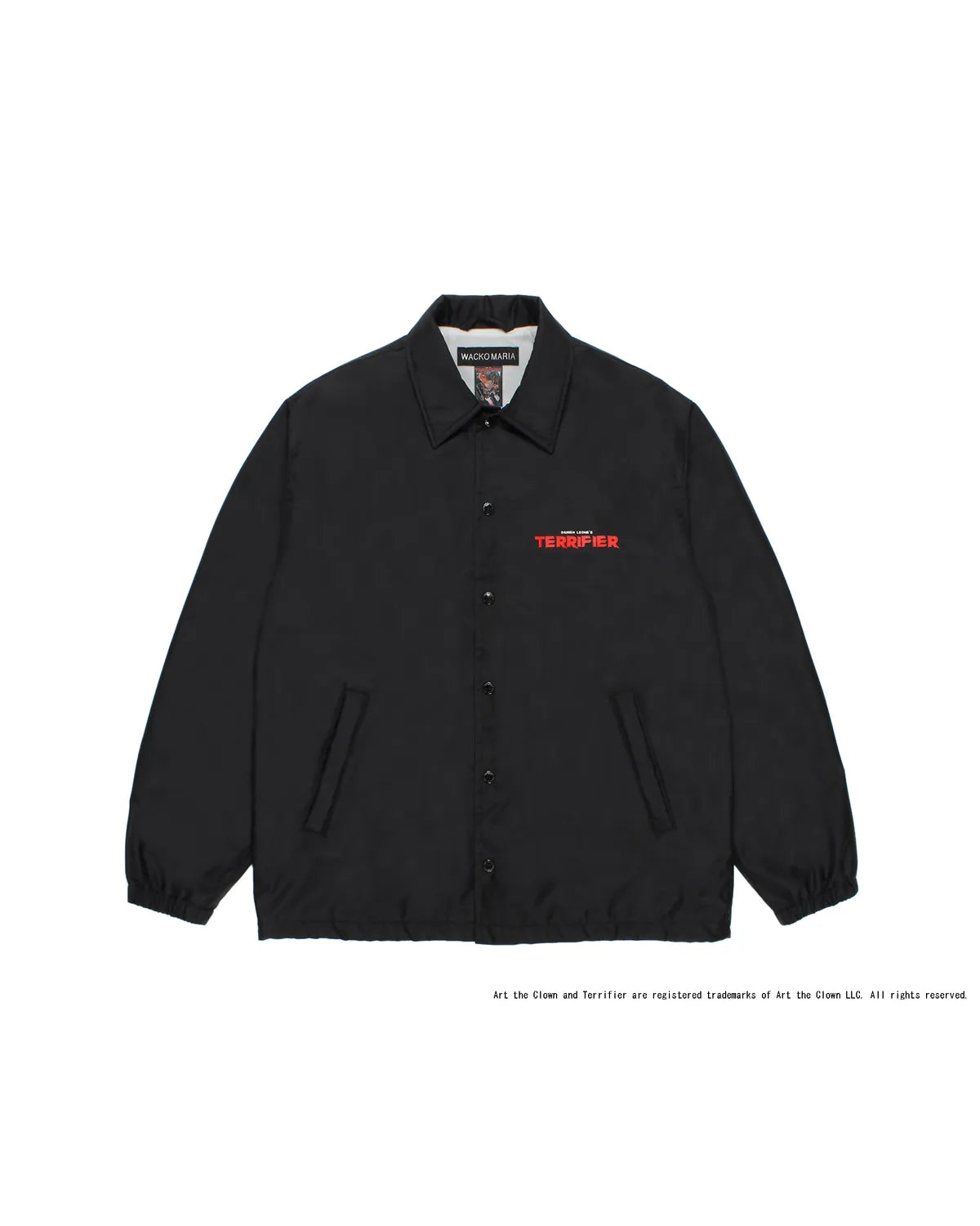 WACKO MARIA × TERRIFIER / COACH JACKET (TERRIFIER-WM-BL02)