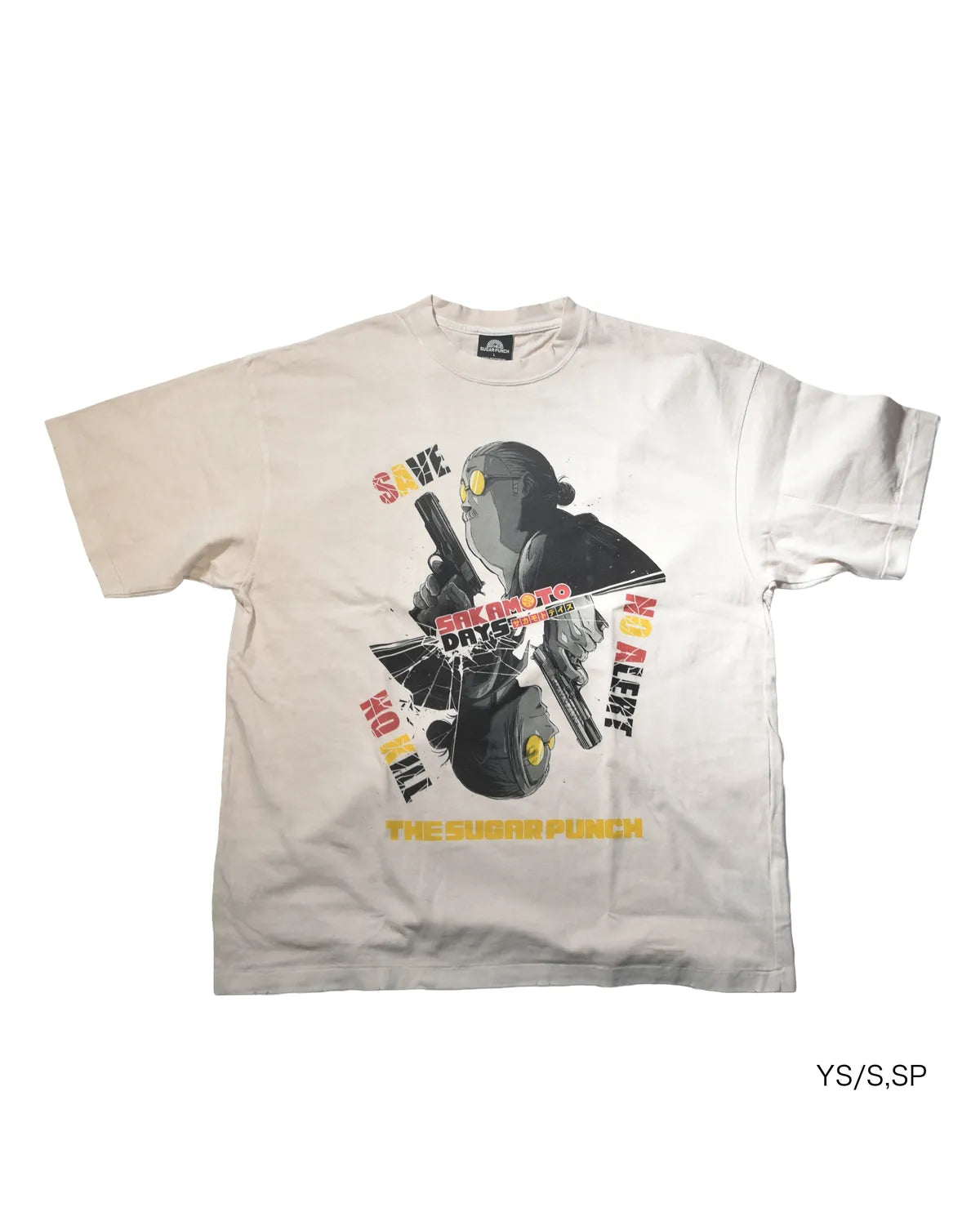 THE SUGAR PUNCH × SAKAMOTO DAYS の S/S T-Shirt -SAKAMOTO- (TSDM25SM001)
