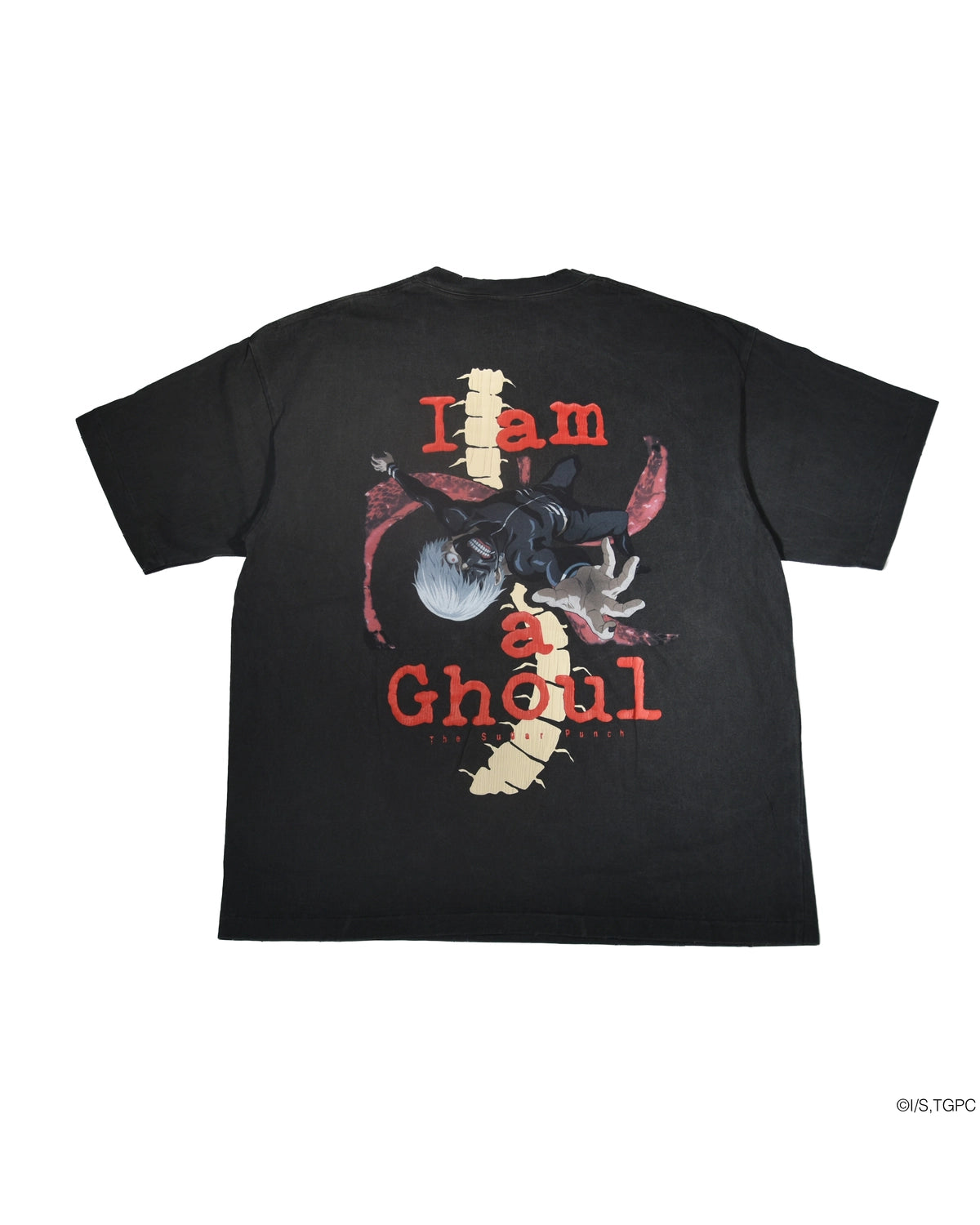 THE SUGER PUNCH × 東京喰種 の S/S T-Shirt -KANEKI BACK BORN (TTGM25SM004)
