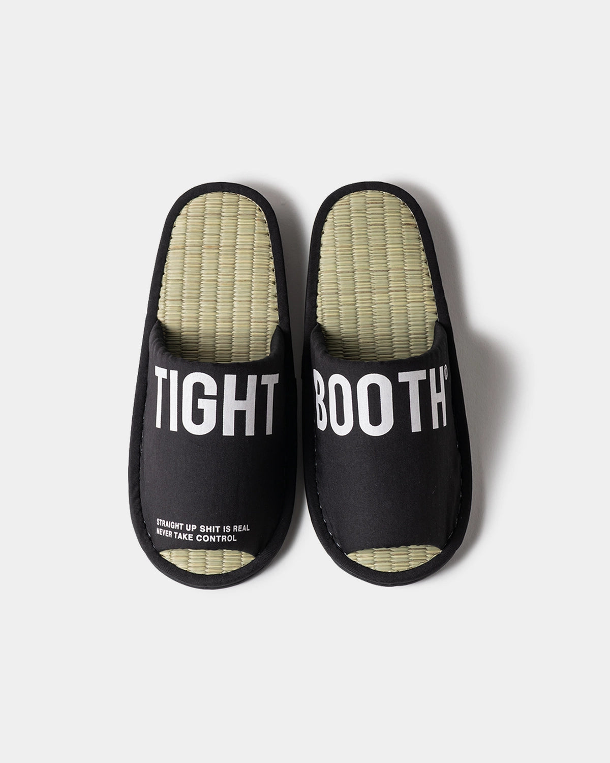 TIGHTBOOTH の BIG LABEL ROOM SANDAL (SS26-A15)