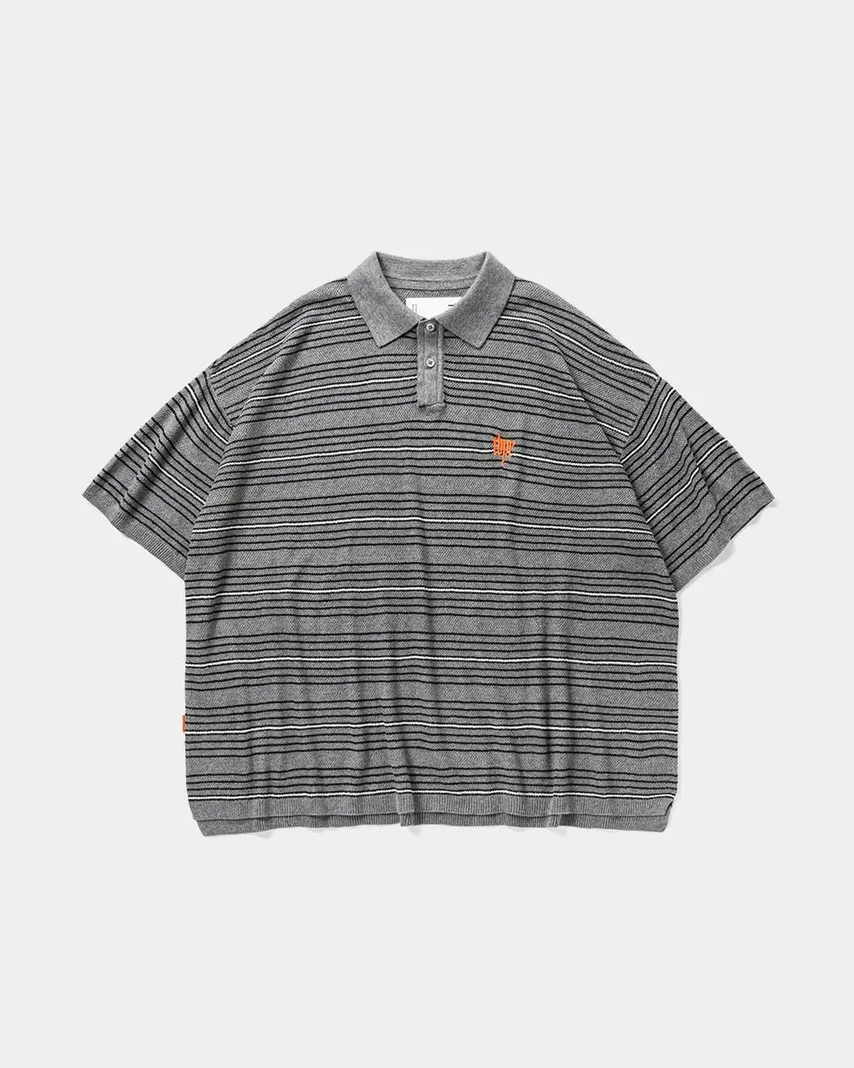 TIGHTBOOTH の BOARDER KNIT POLO SHIRT (00009086)