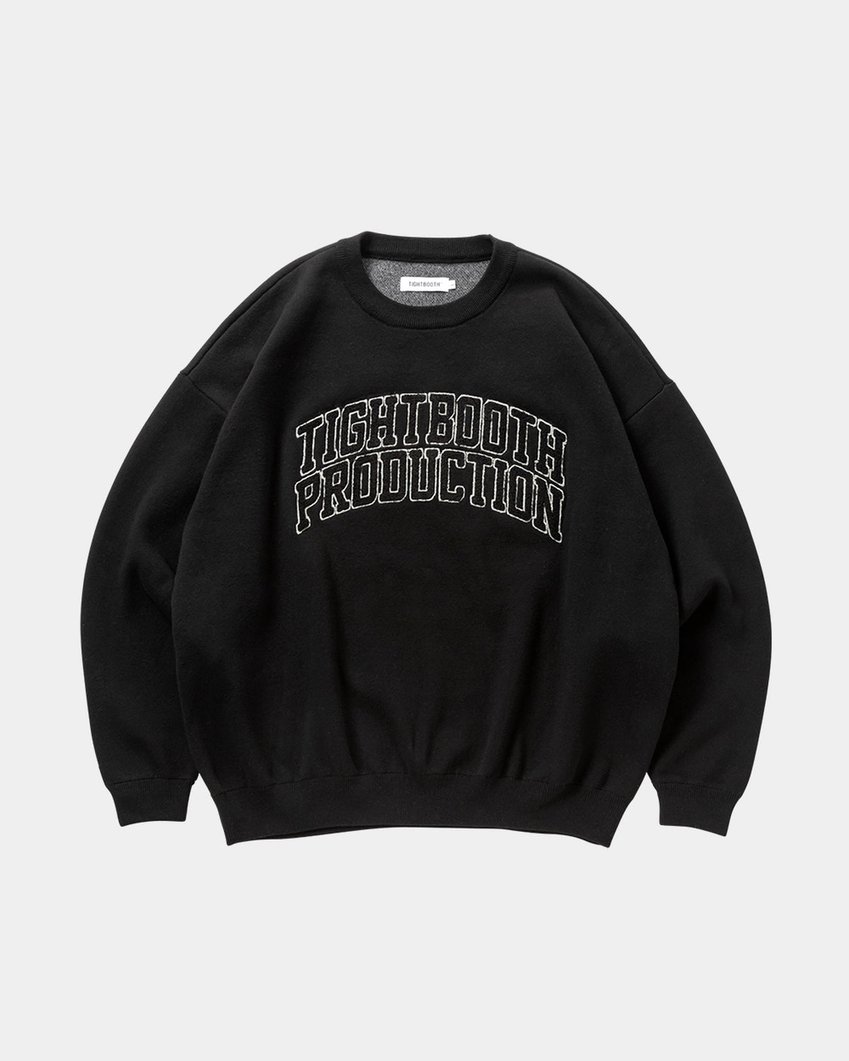 TIGHTBOOTH の COLLEGE SWEATER (FW25-KN02)