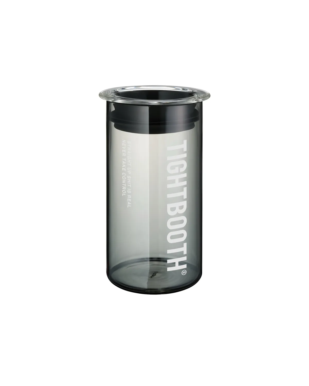 TIGHTBOOTH の LABEL LOGO CANISTER (FW26-A14)