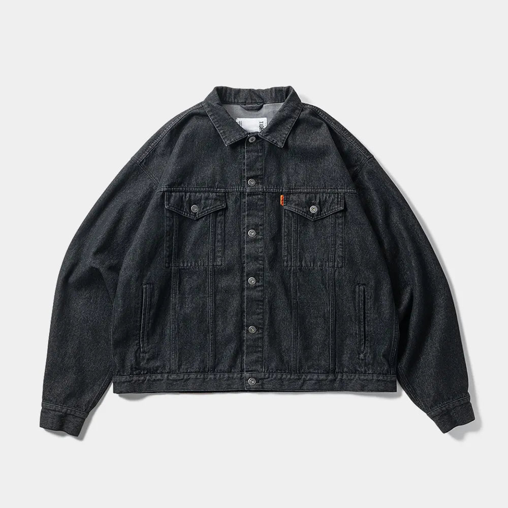 TIGHTBOOTH の LABEL LOGO DENIM JACKET (00008712)