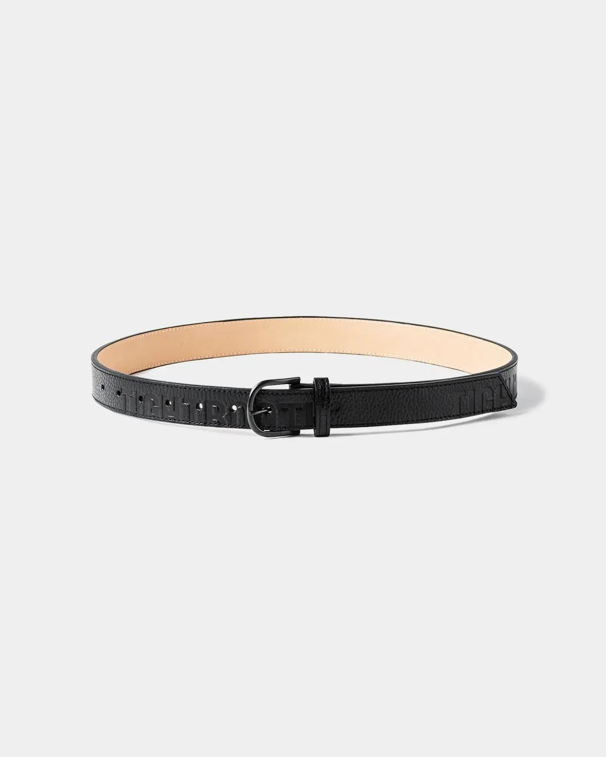 TIGHTBOOTH の LEATHER LOGO BELT (00009115)