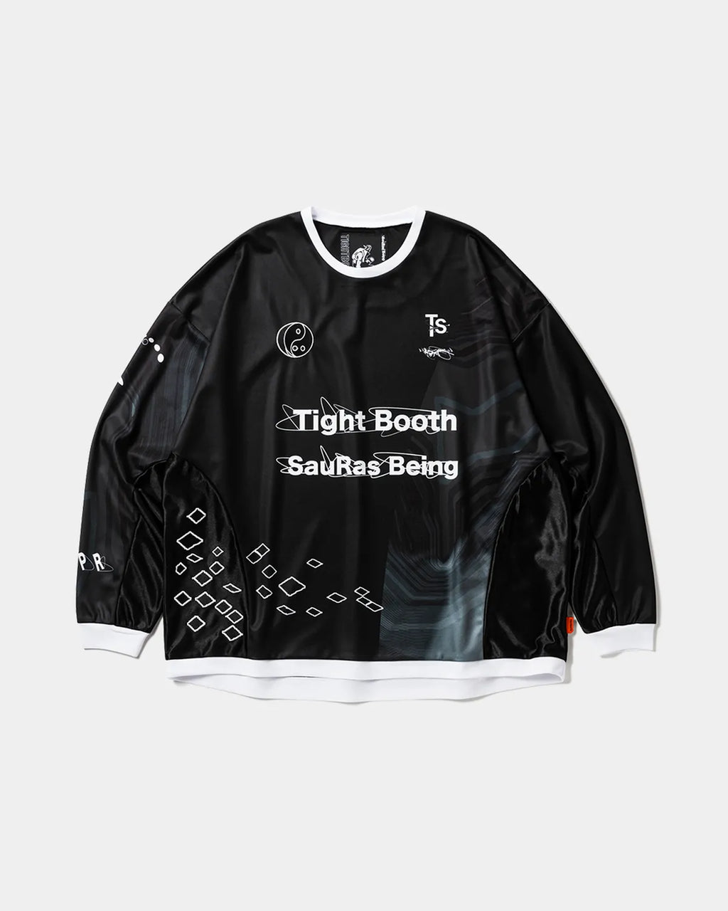 売れ筋がひ新作！ TIGHTBOOTH（タイトブース）× SauRas Being / L/S SOCCER JERSEY ウェア