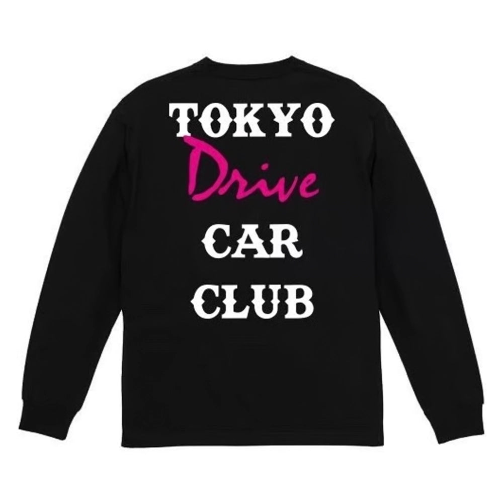 TOKYO DRIVE CAR CLUB / Big Logo "Drive” - COTTON 100%- (20240803)