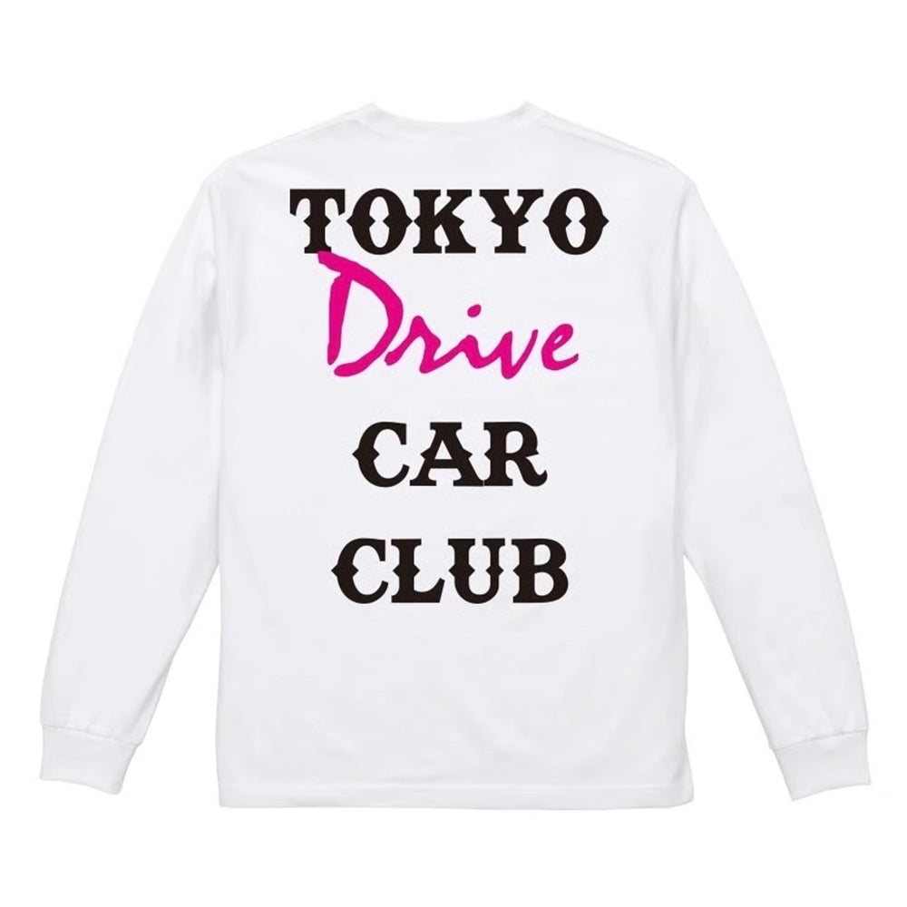 TOKYO DRIVE CAR CLUB / Big Logo "Drive” - COTTON 100%- (20240803)