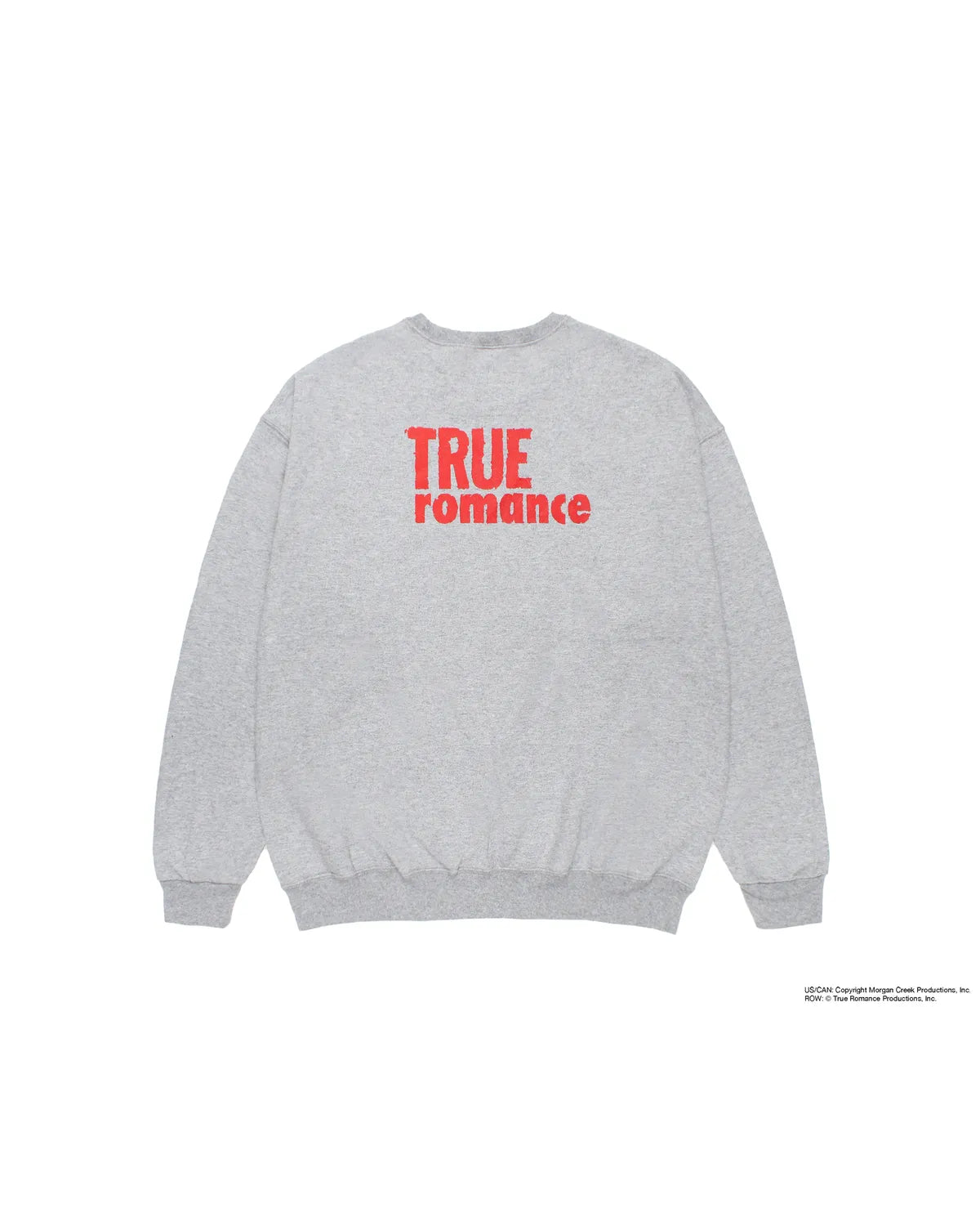 WACKO MARIA × TRUE ROMANCE / CREW NECK SWEAT SHIRT -TYPE-3- (TR-WM-SS12)