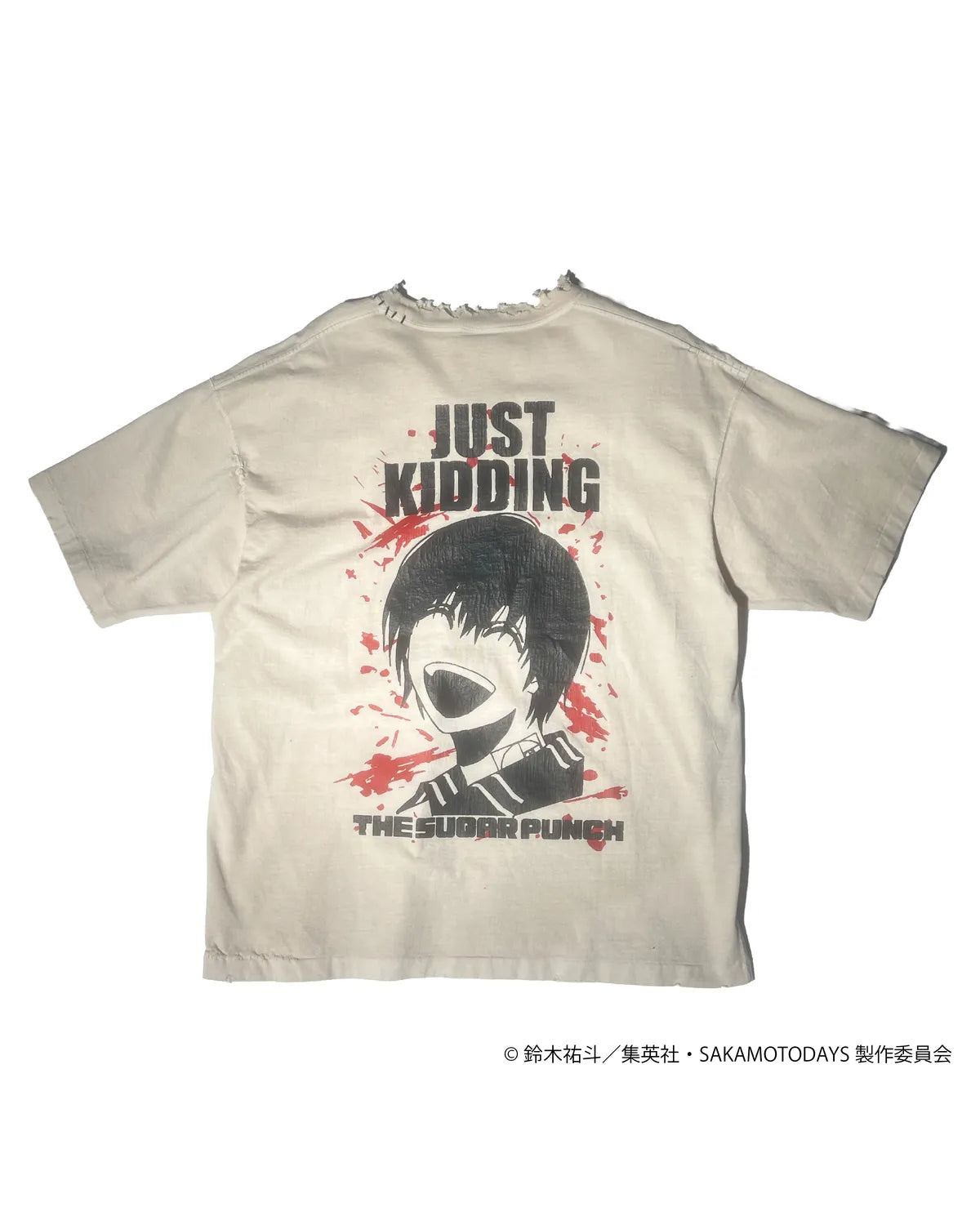 THE SUGAR PUNCH × MINUS × SAKAMOTO DAYS / S/S T-Shirt -NAGUMO- (TSMM25SM001)