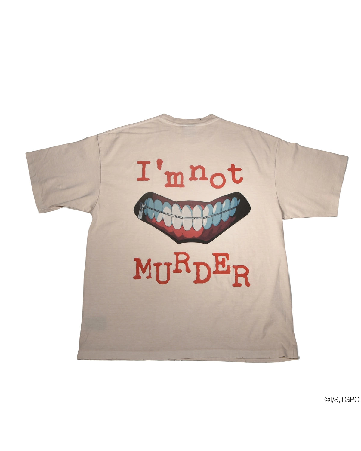 THE SUGAR PUNCH × 東京喰種 / S/S T-Shirt -KANEKI MASK (TTGM25SM001)