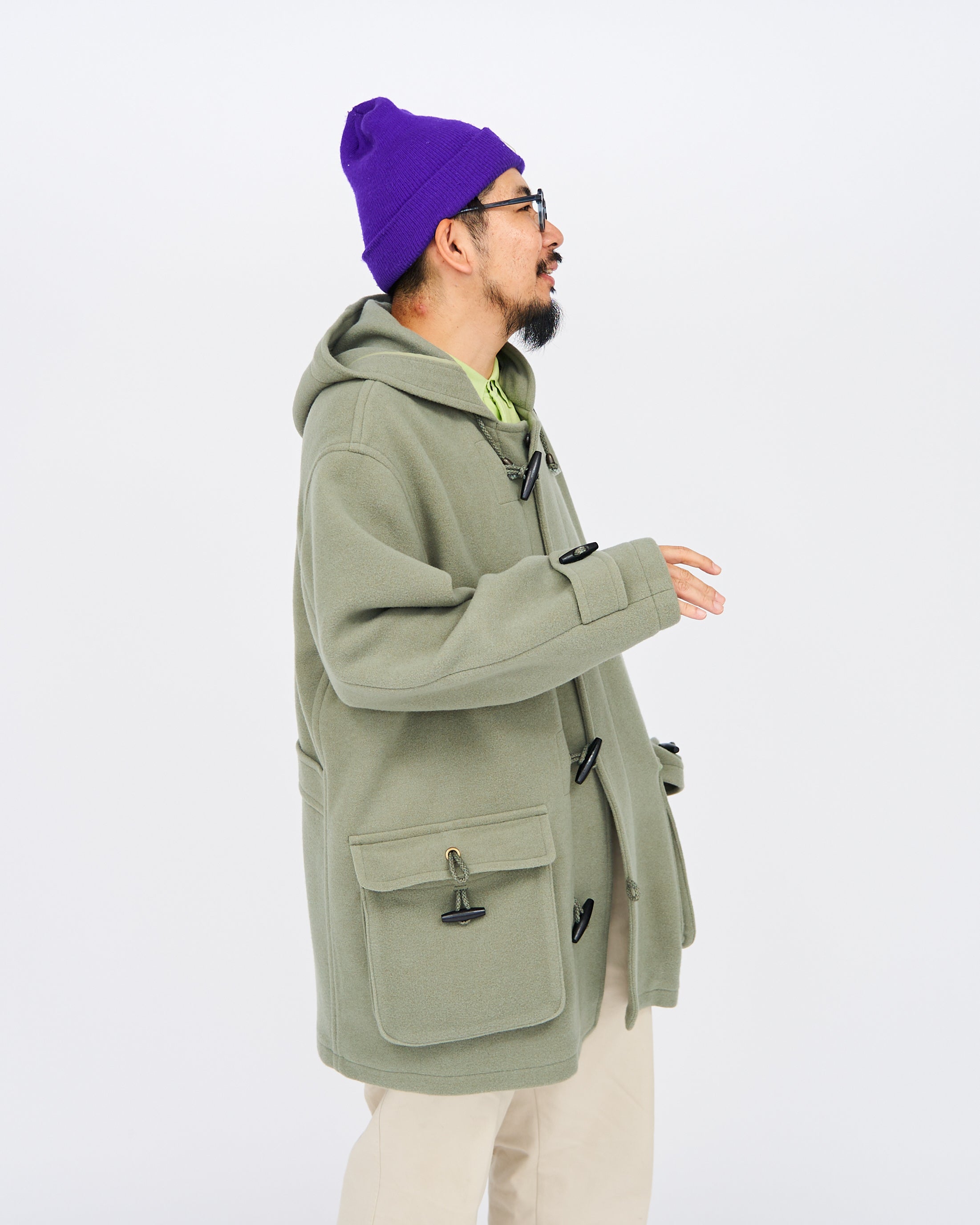 TapWater(タップウォーター) / Tasmania Double Melton Short Duffle 