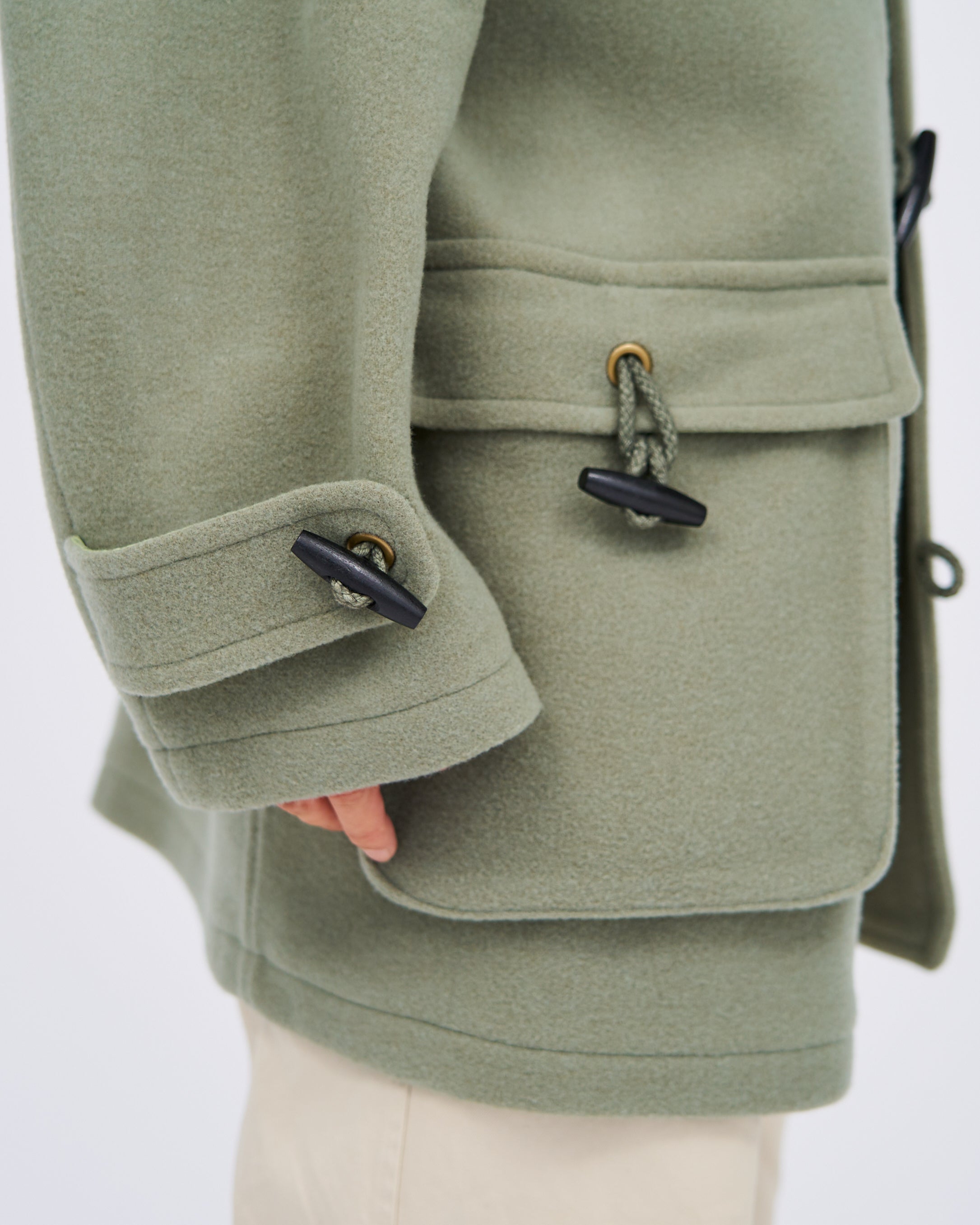 TapWater(タップウォーター) / Tasmania Double Melton Short Duffle