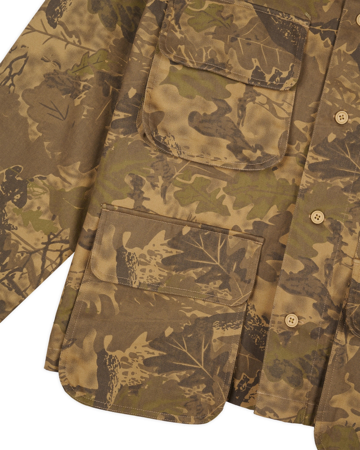 BRAIN DEAD / TWILL MILITARY SHIRT JACKET (T17004521FW25)